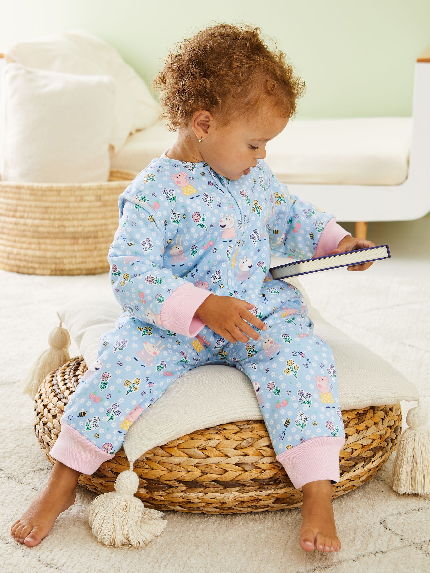 Pink Peppa Pig Print Snuggler