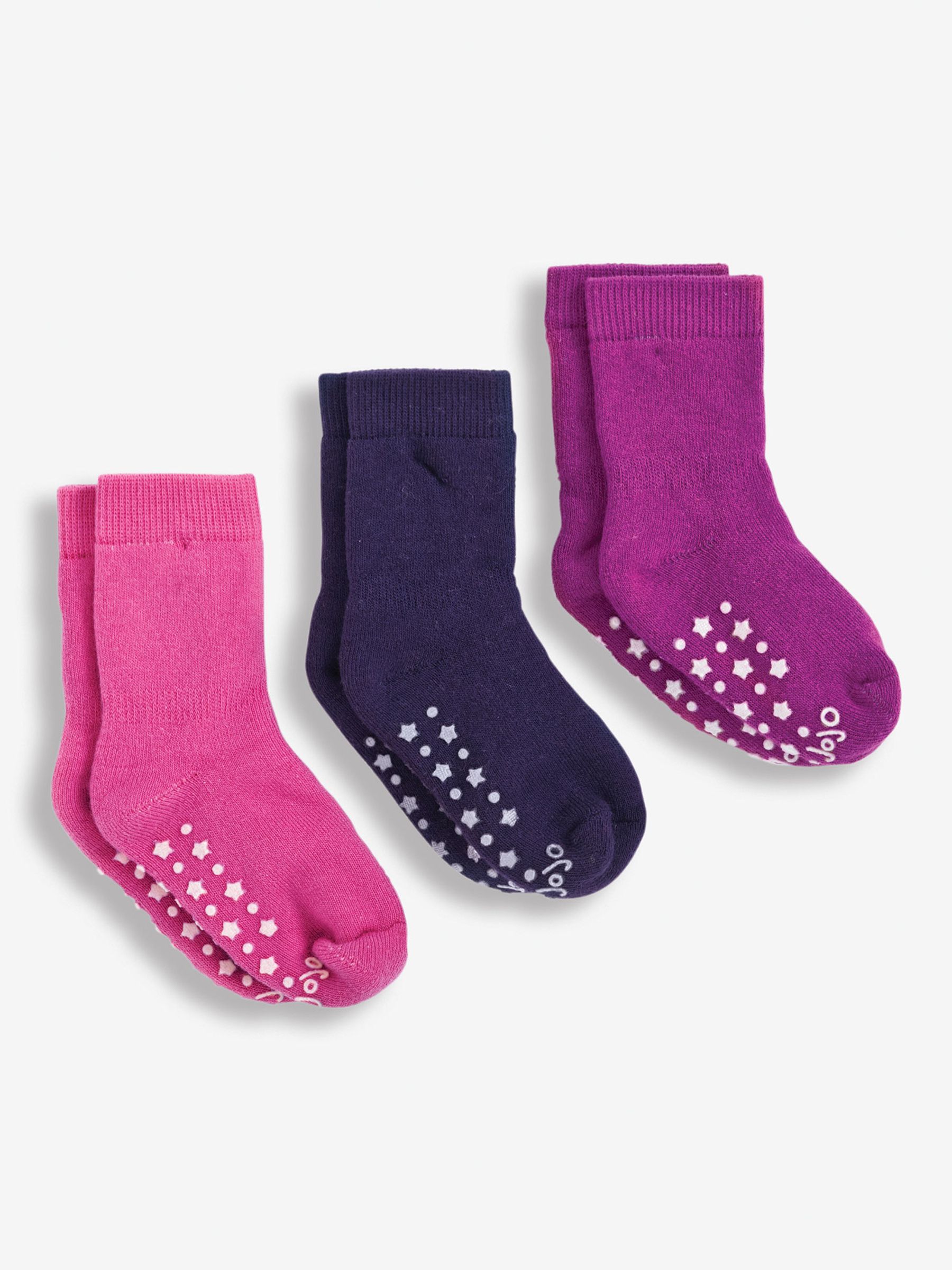 Fuchsia Pink 3-Pack Extra Thick Socks