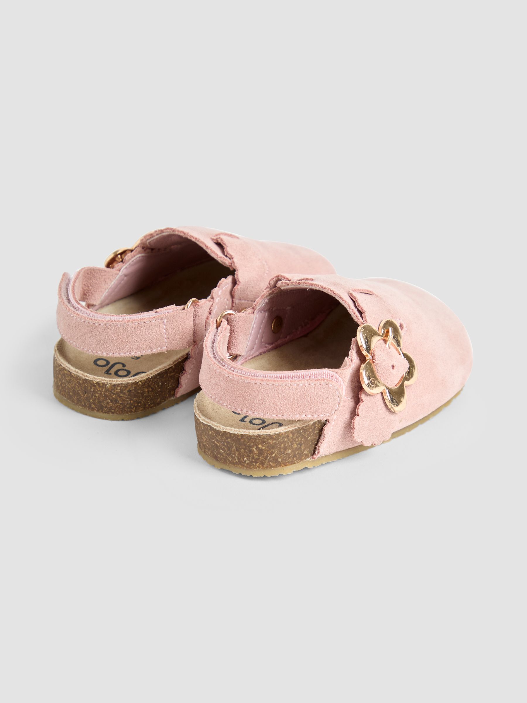 Dusky Pink Slip-On Clogs