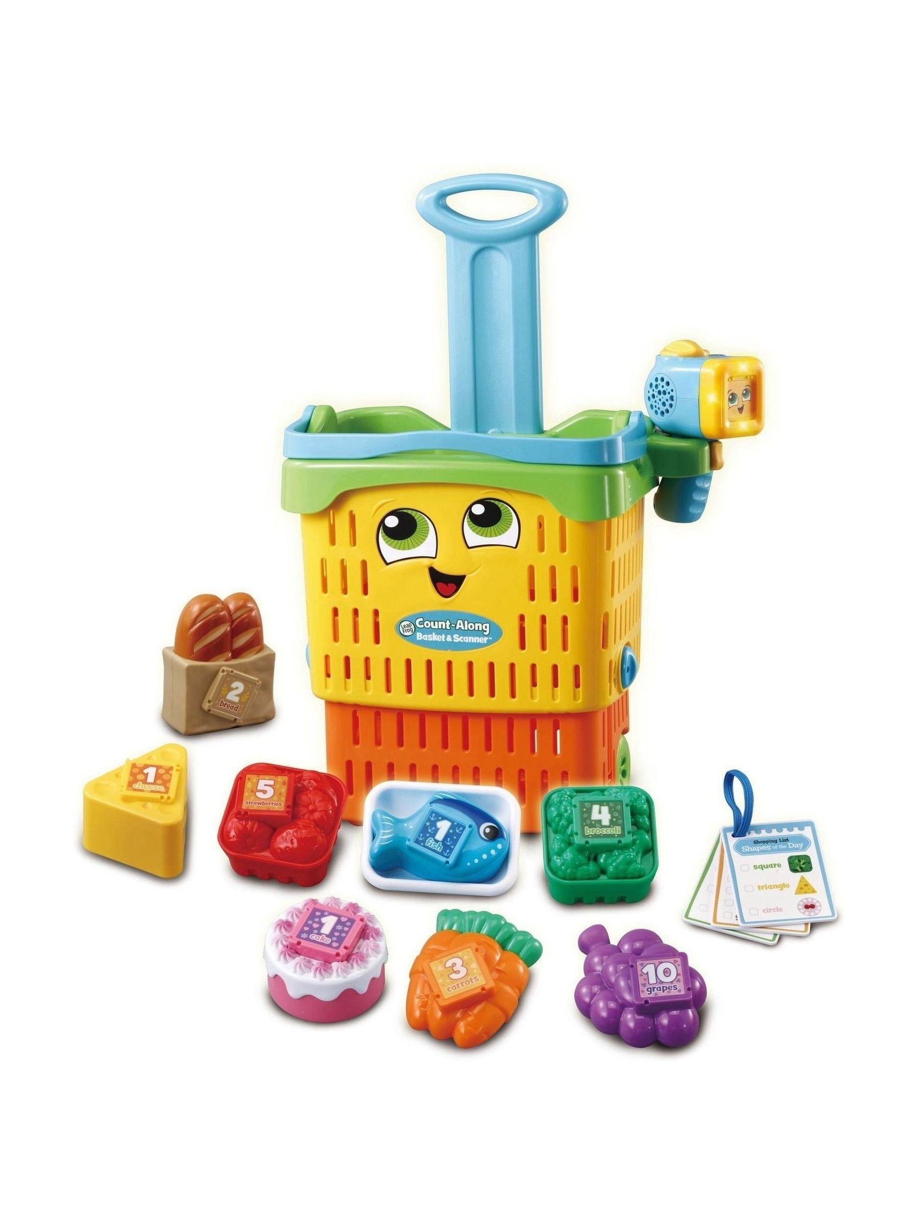 LeapFrog Toys Multi Count Along Basket And Scanner