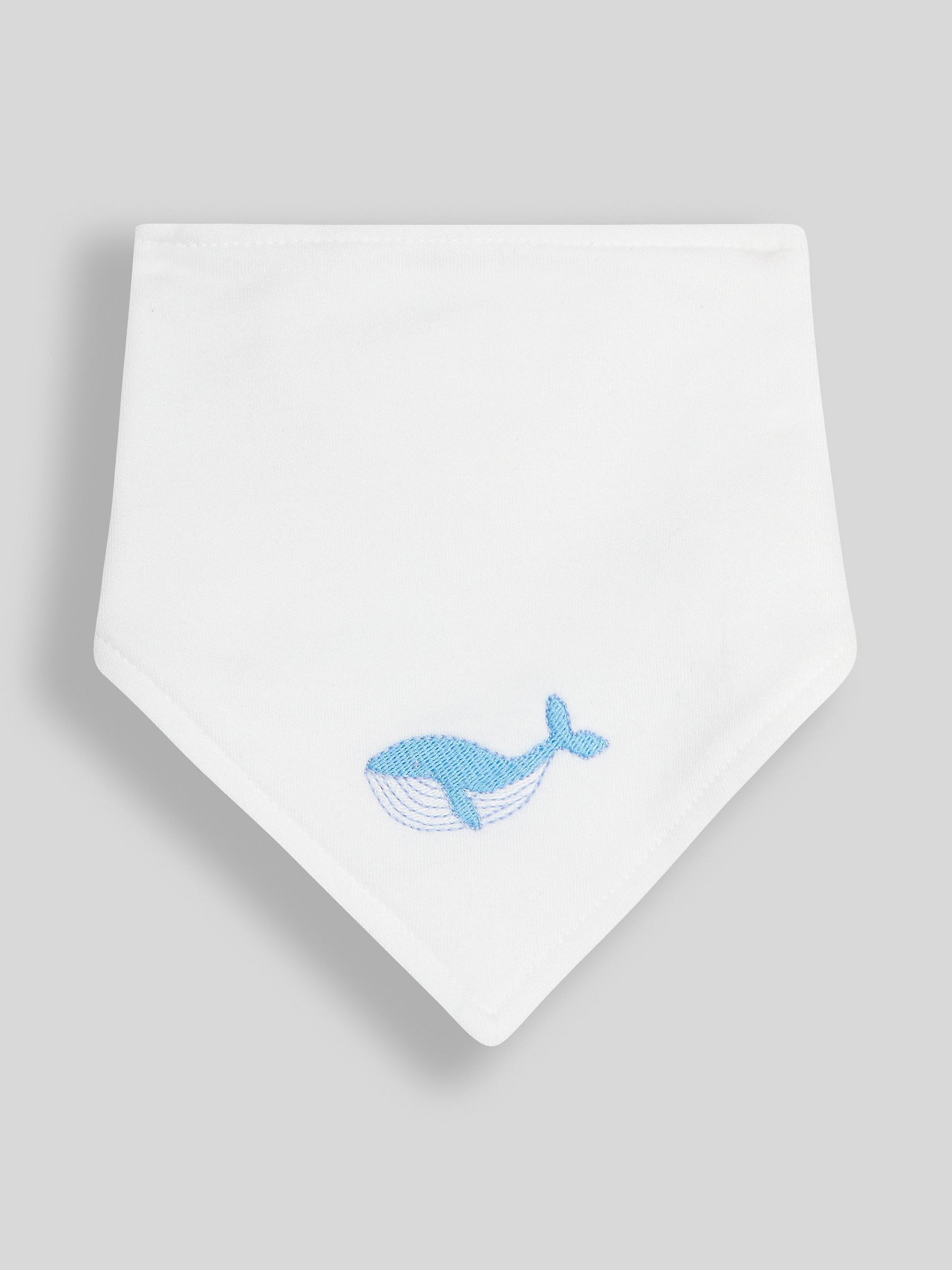 Cream Bear 3-Pack Baby Dribble Bibs