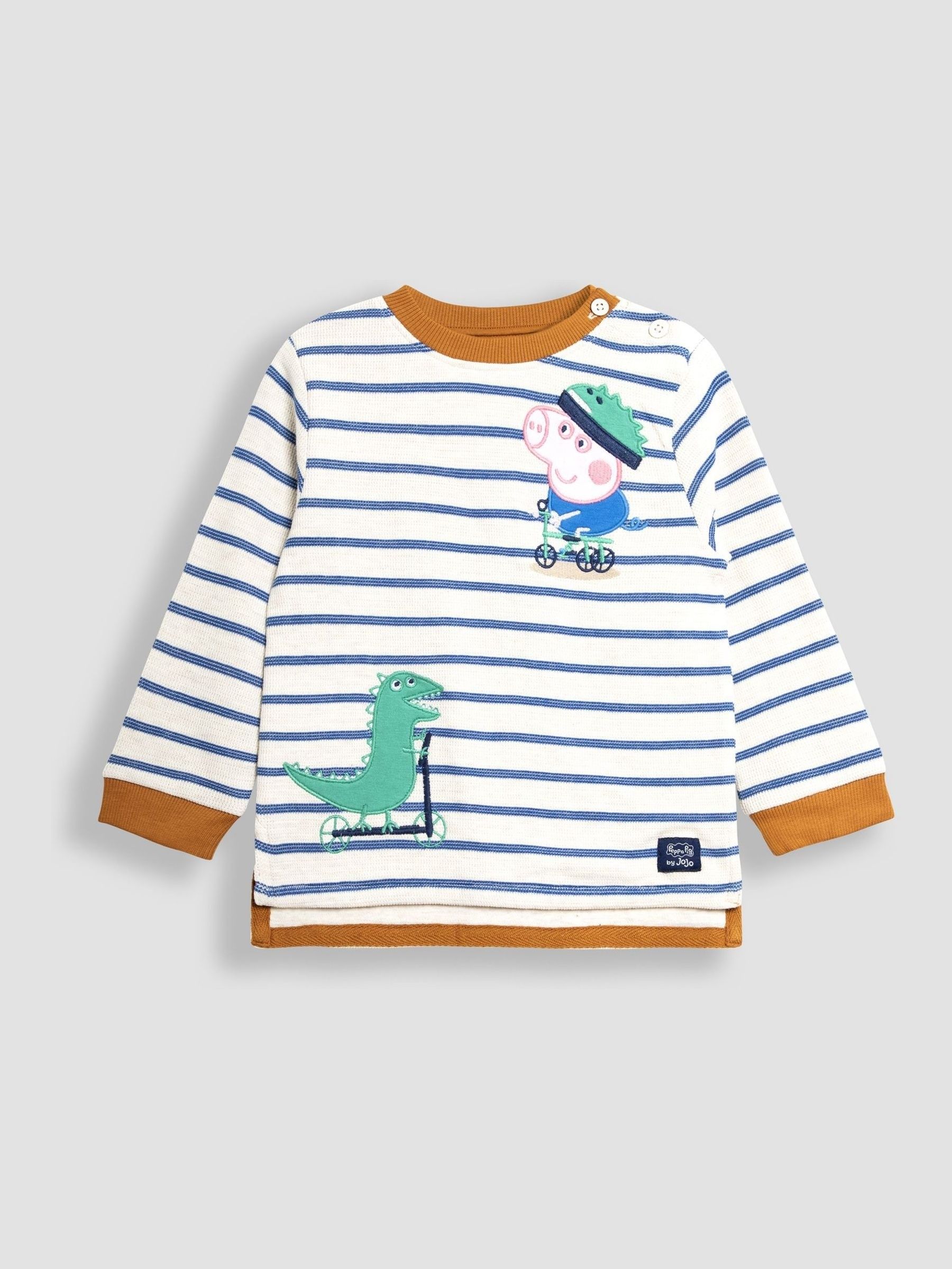 Stone Peppa Pig Appliqué Top