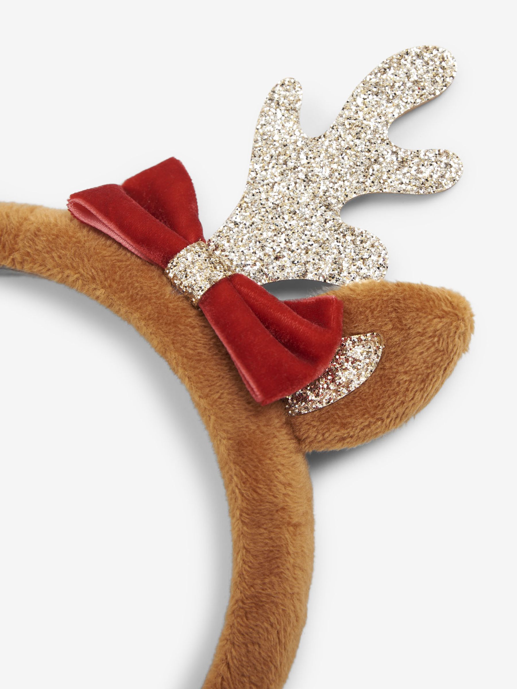 Brown Reindeer Headband