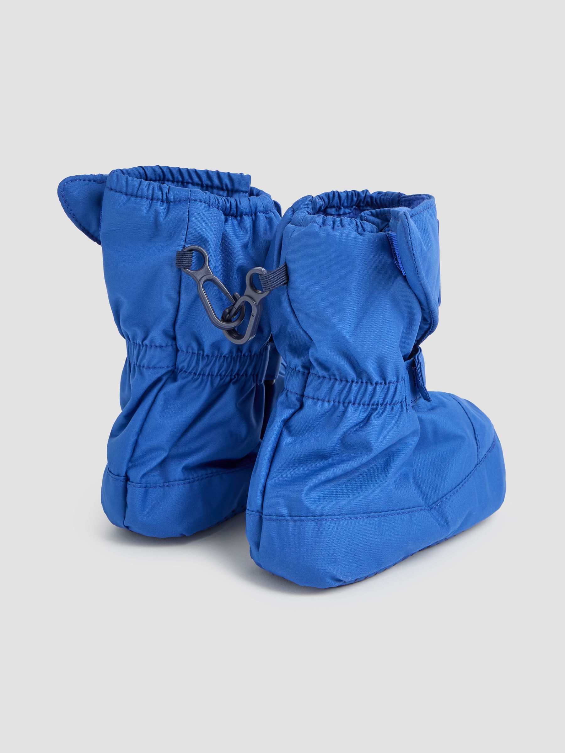 Cobalt Blue Fleece Lined Booties