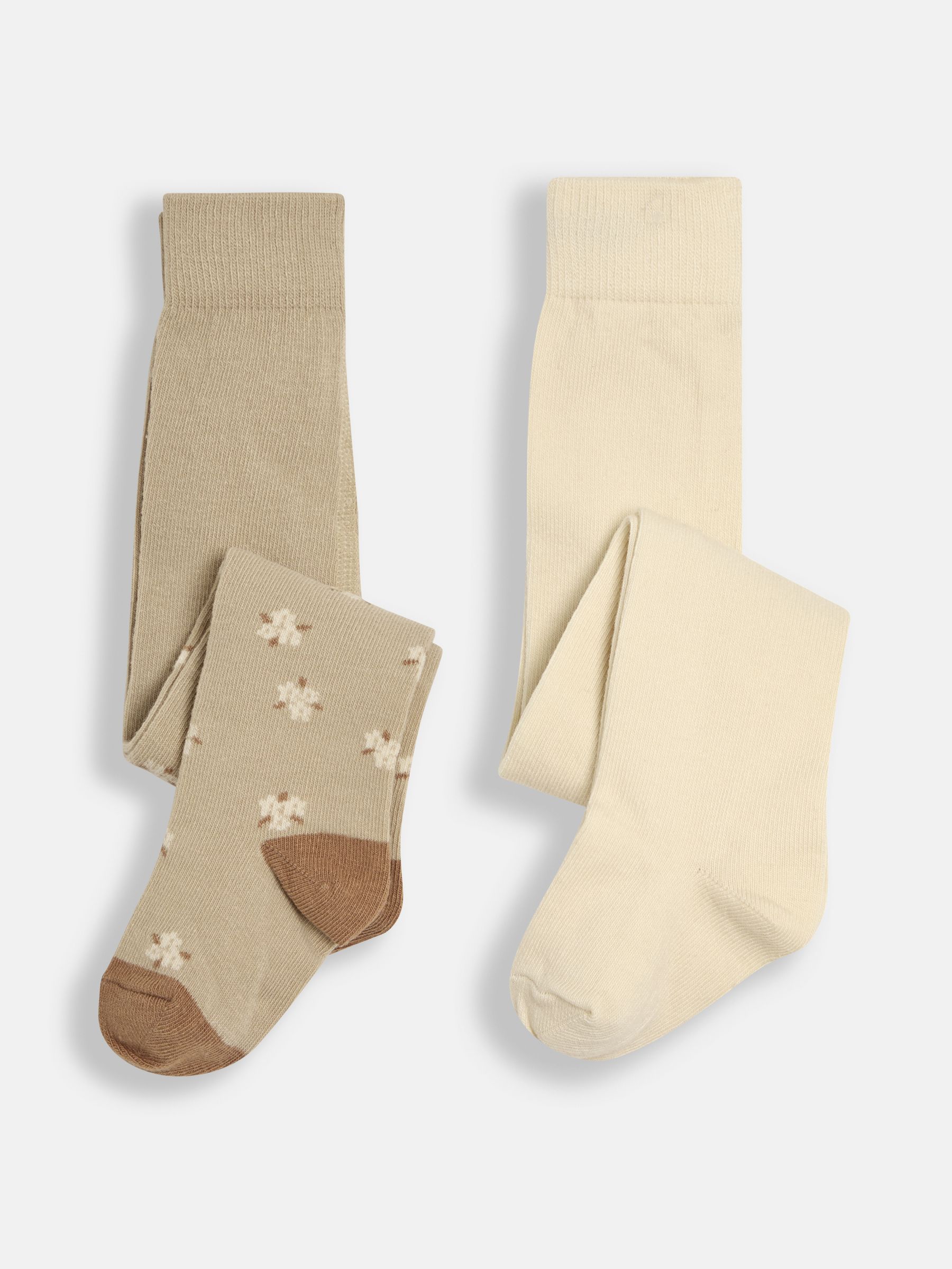 Pastel Pink 2-Pack Cotton Rich Tights