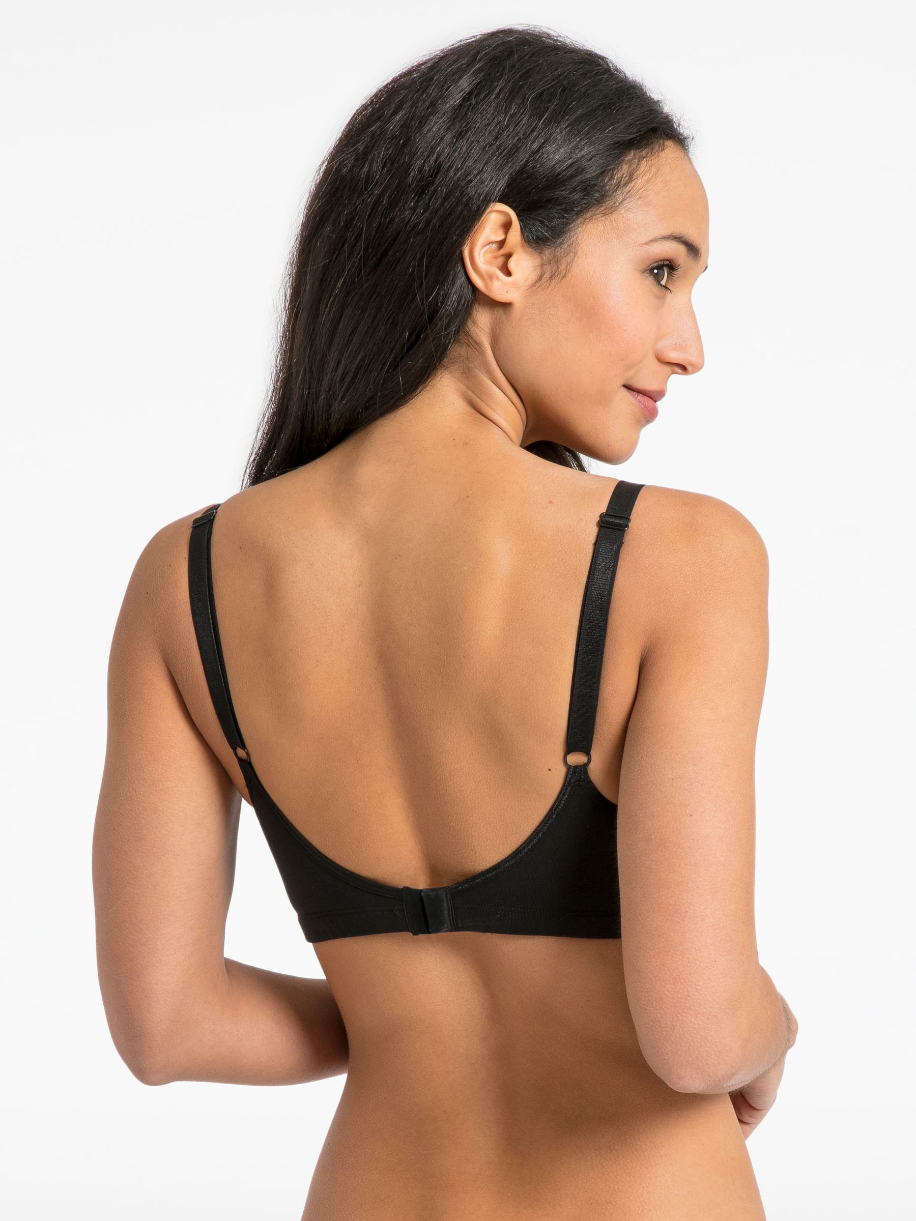 White Lace Trim Maternity & Nursing Bra
