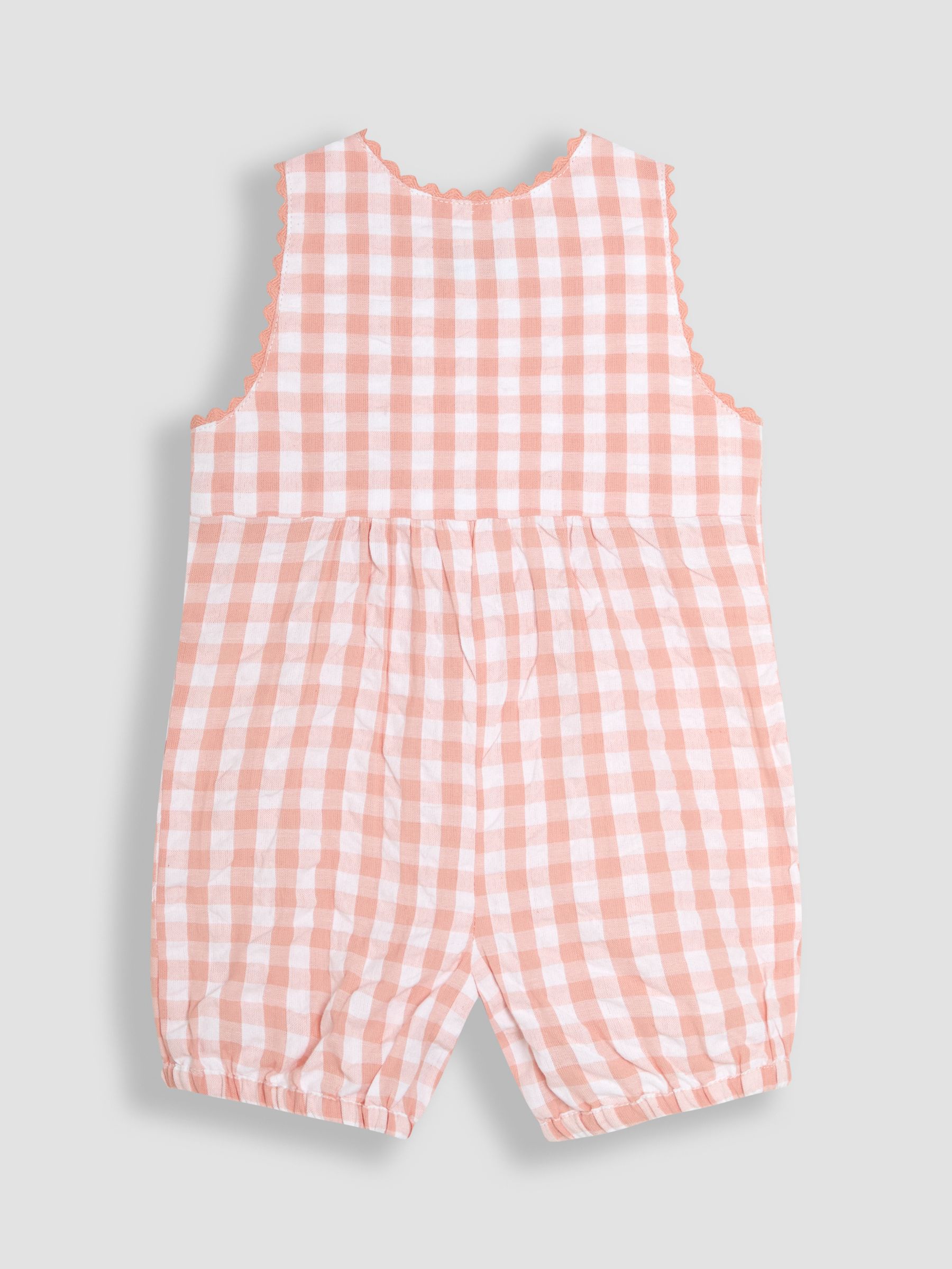Yellow Bunny Appliqué Dungarees