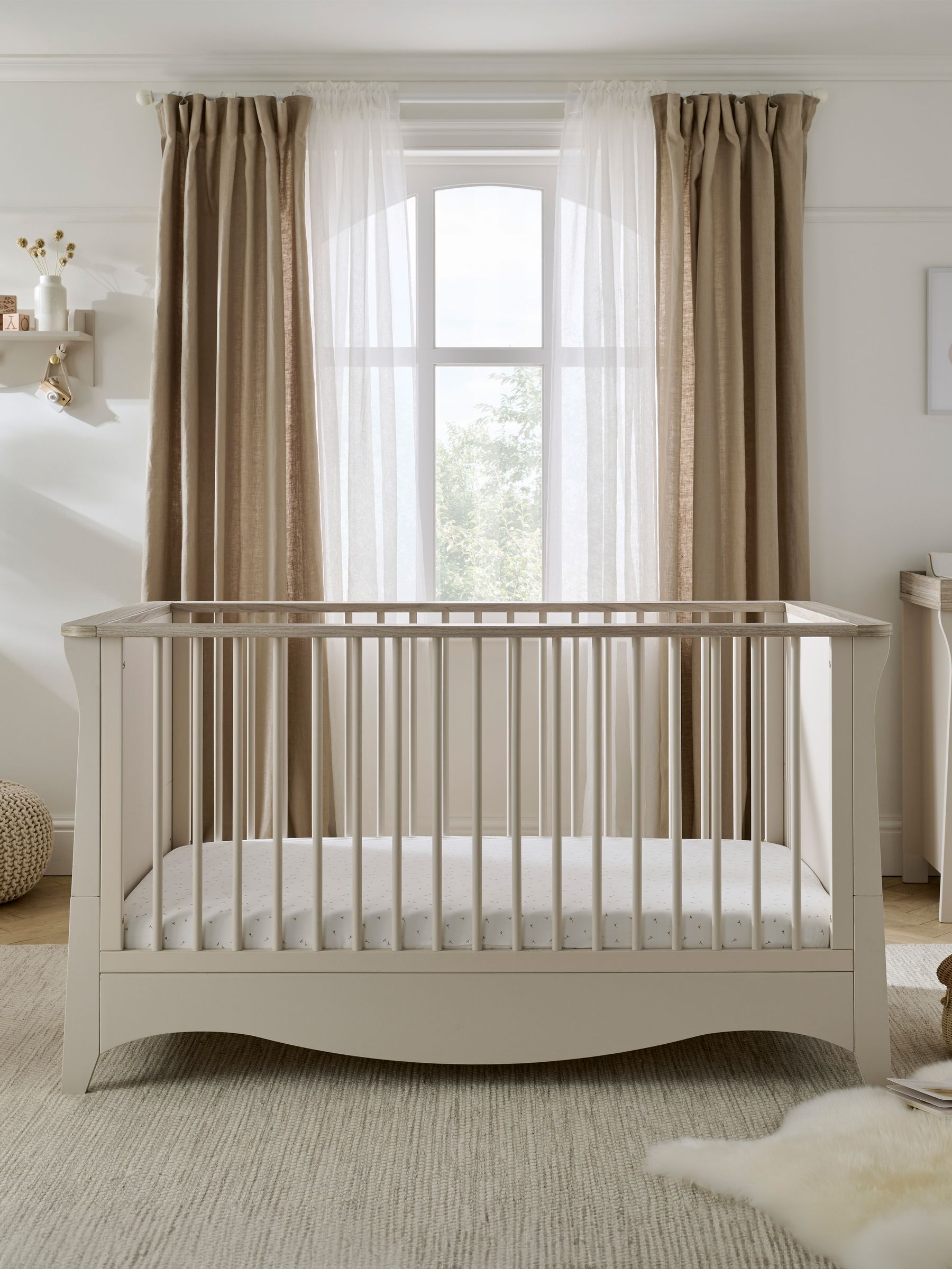 CuddleCo Cashmere Clara Cot Bed