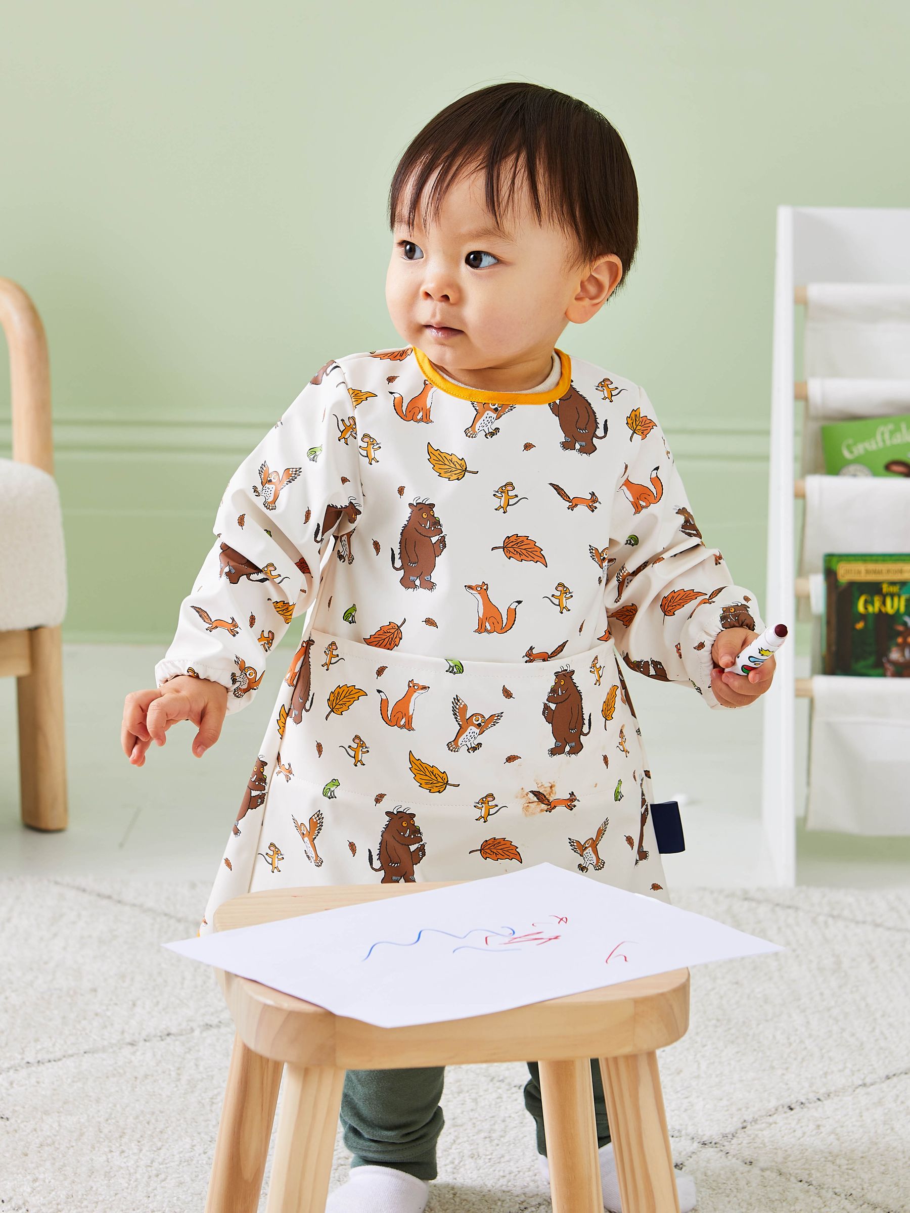 Khaki The Gruffalo Craft Apron