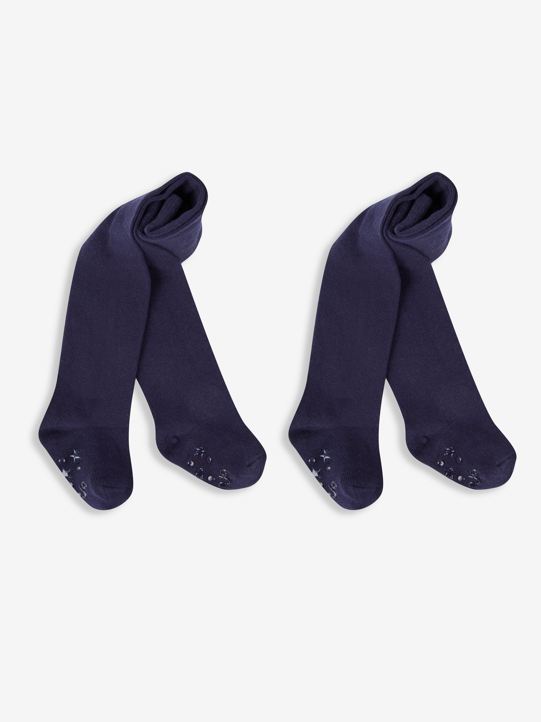 Navy Blue 2-Pack Cotton Rich Tights