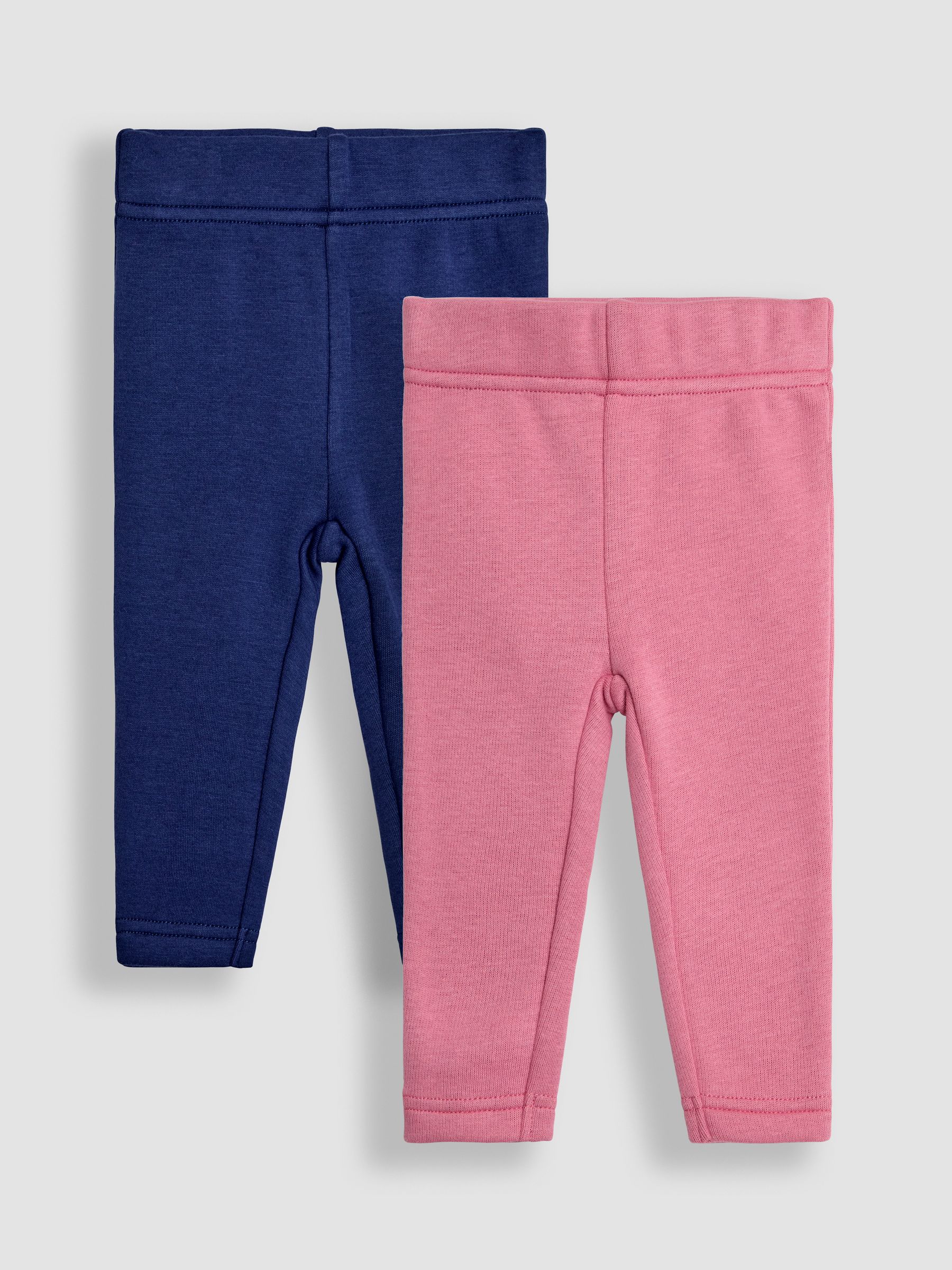 Pink Fleece-Lined Leggings 2 Pack