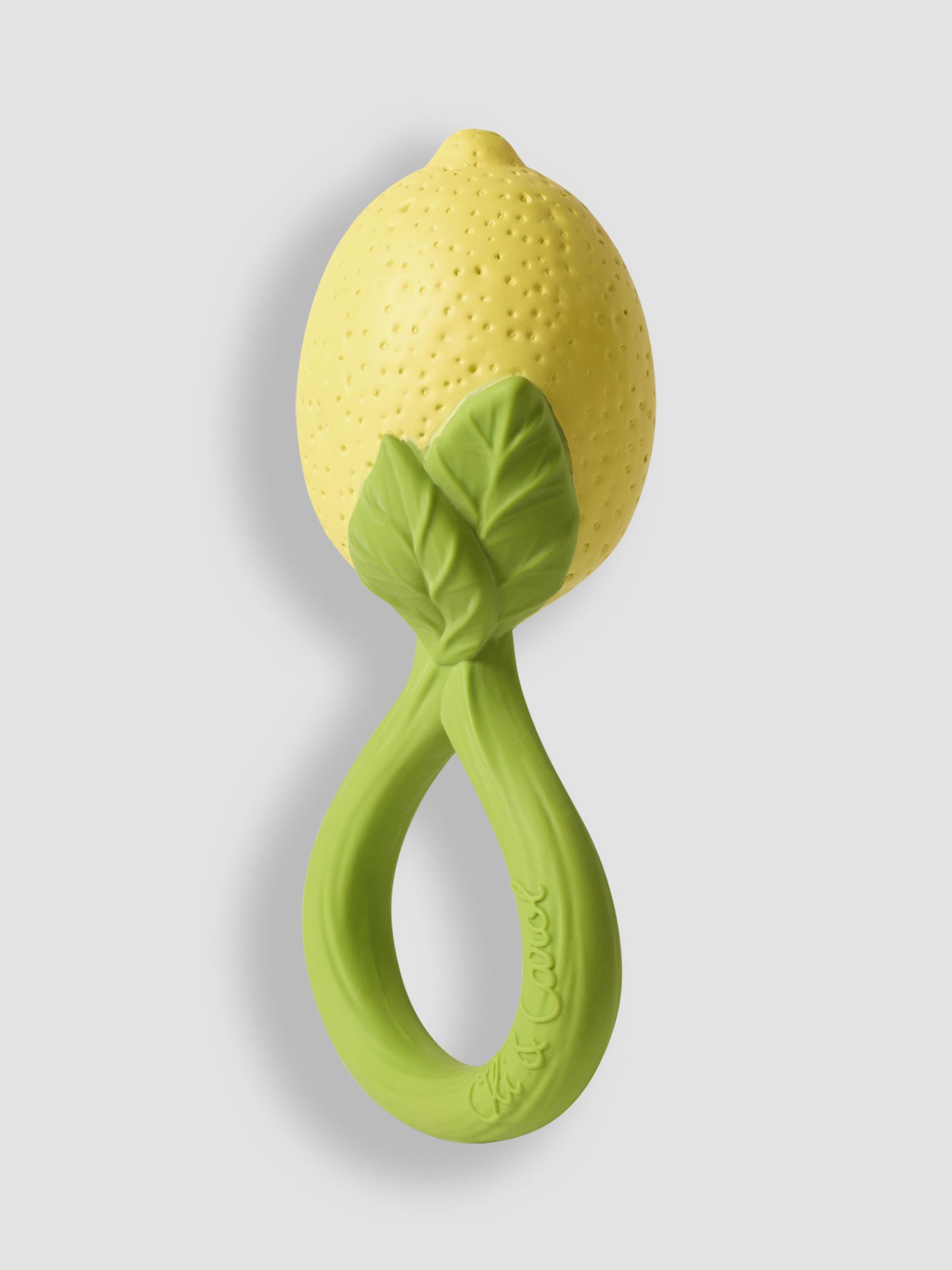 Oli and Carol Lemon Rattle and Teether