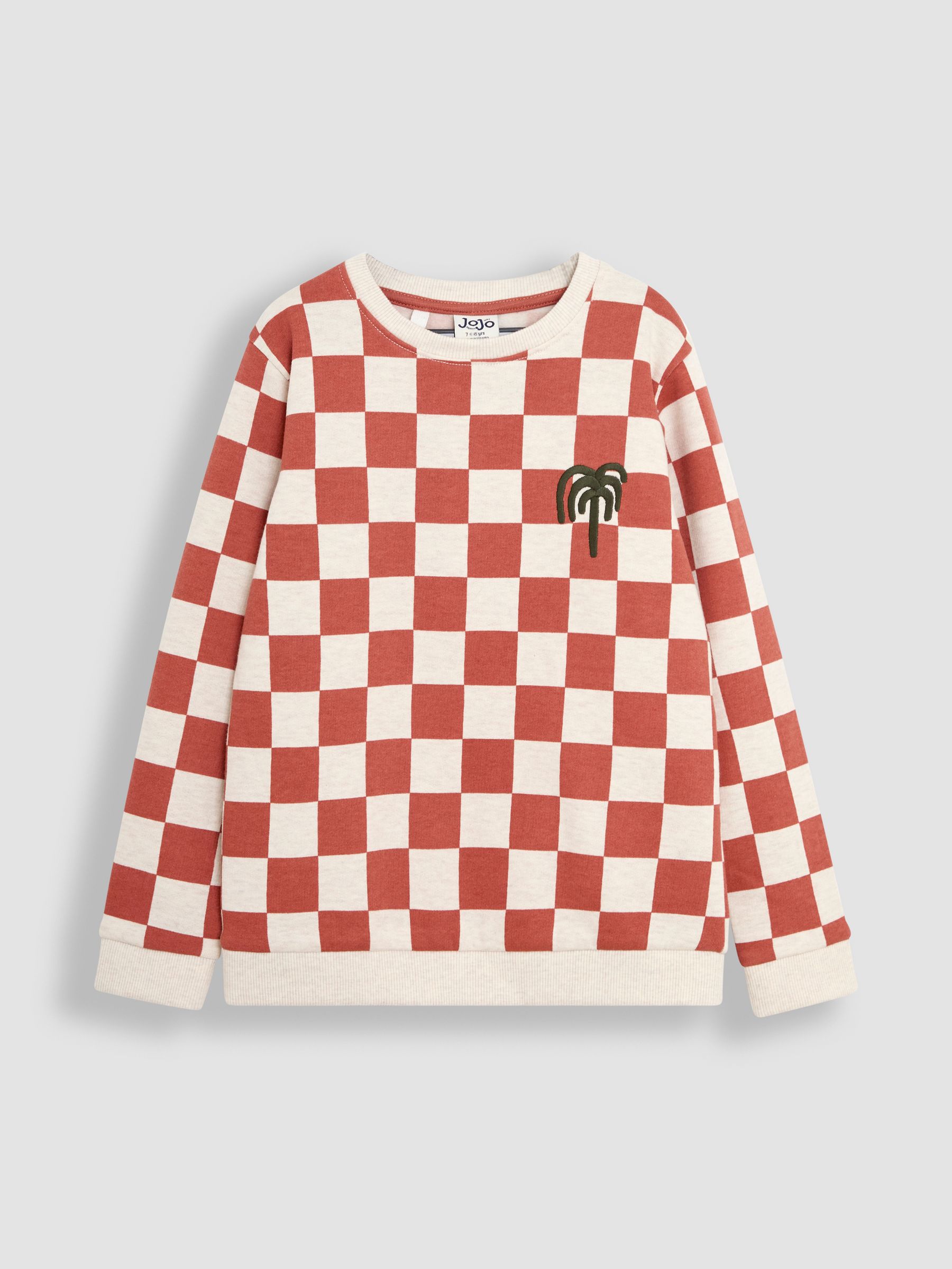 Rust Check Sweatshirt