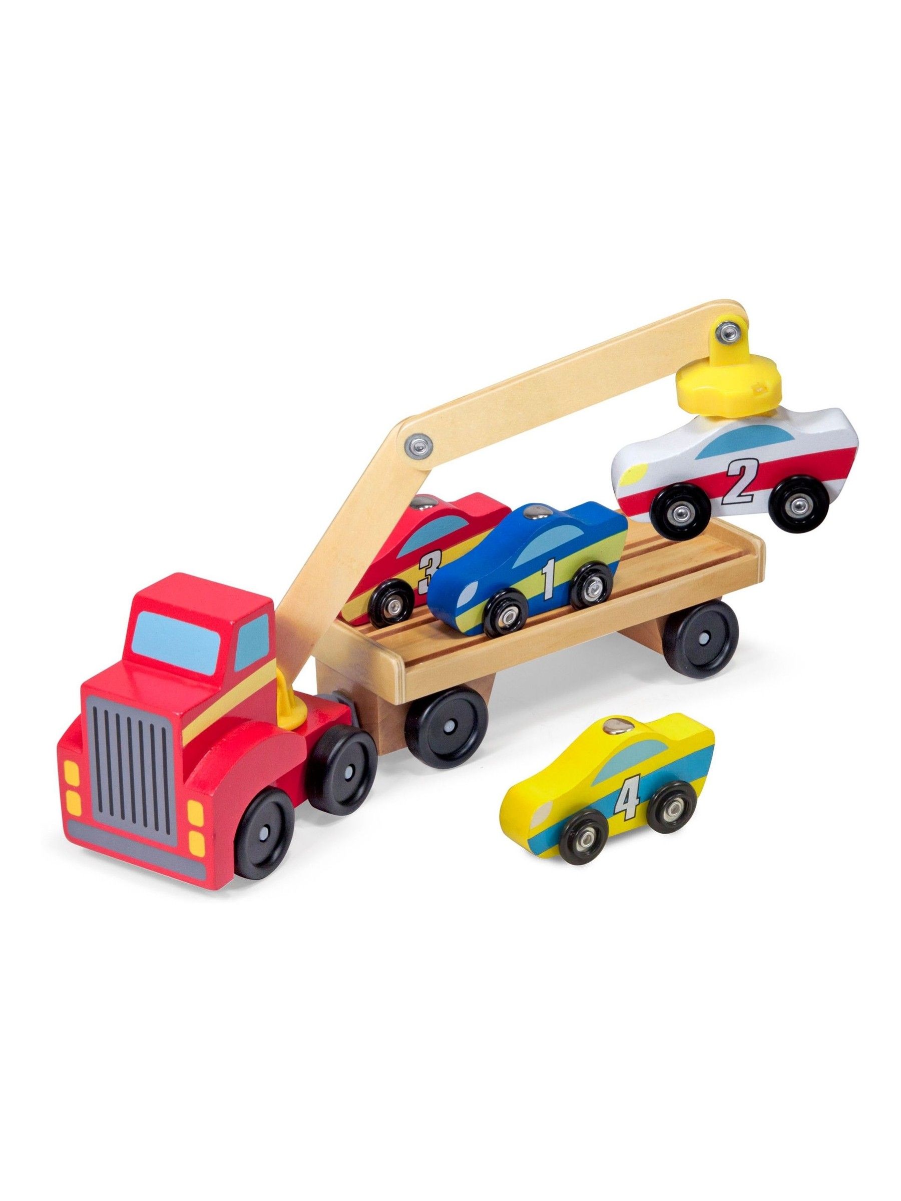 Melissa & Doug Magnetic Car Loader