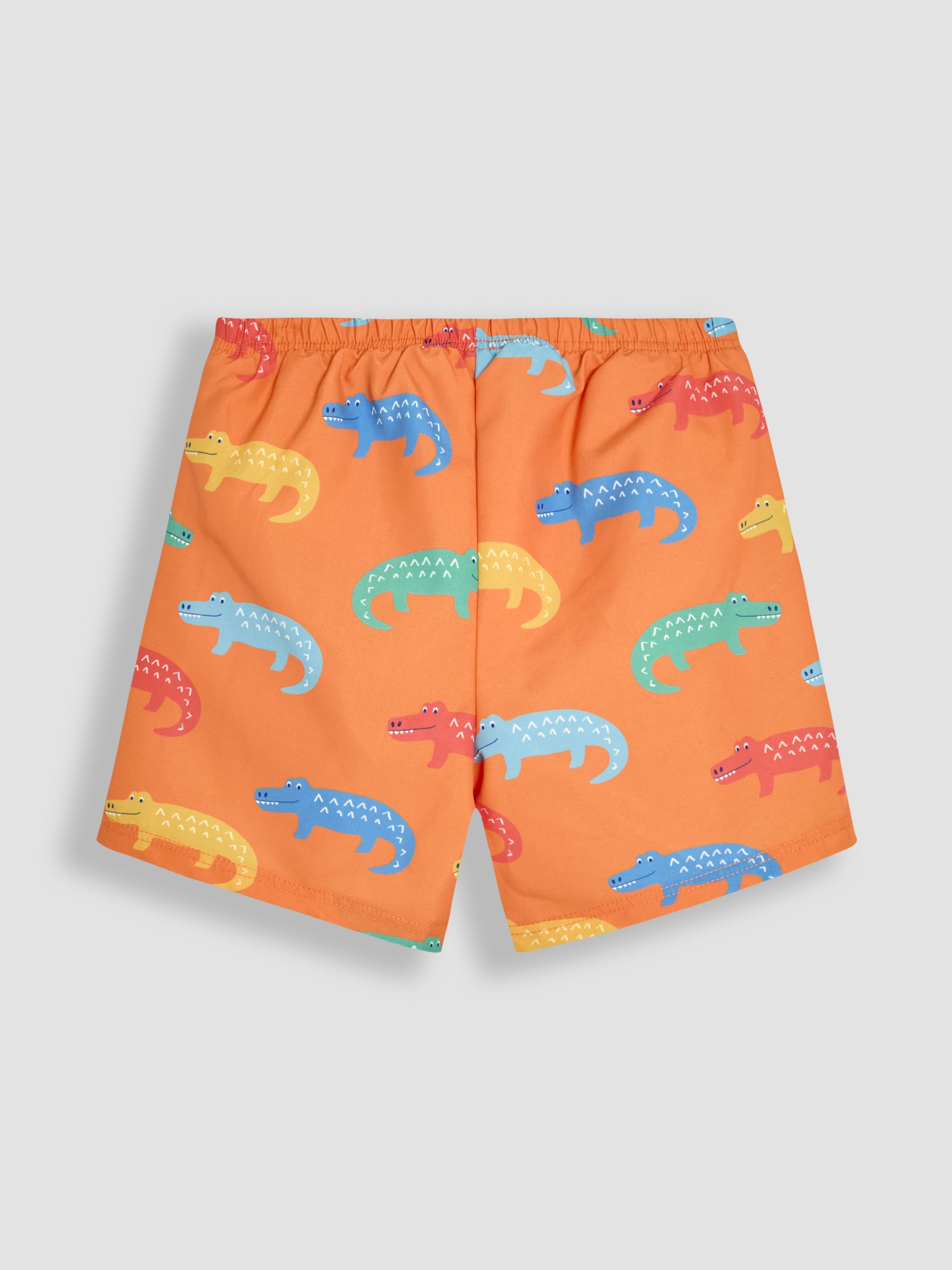 Turquoise Swim Shorts With Nappy