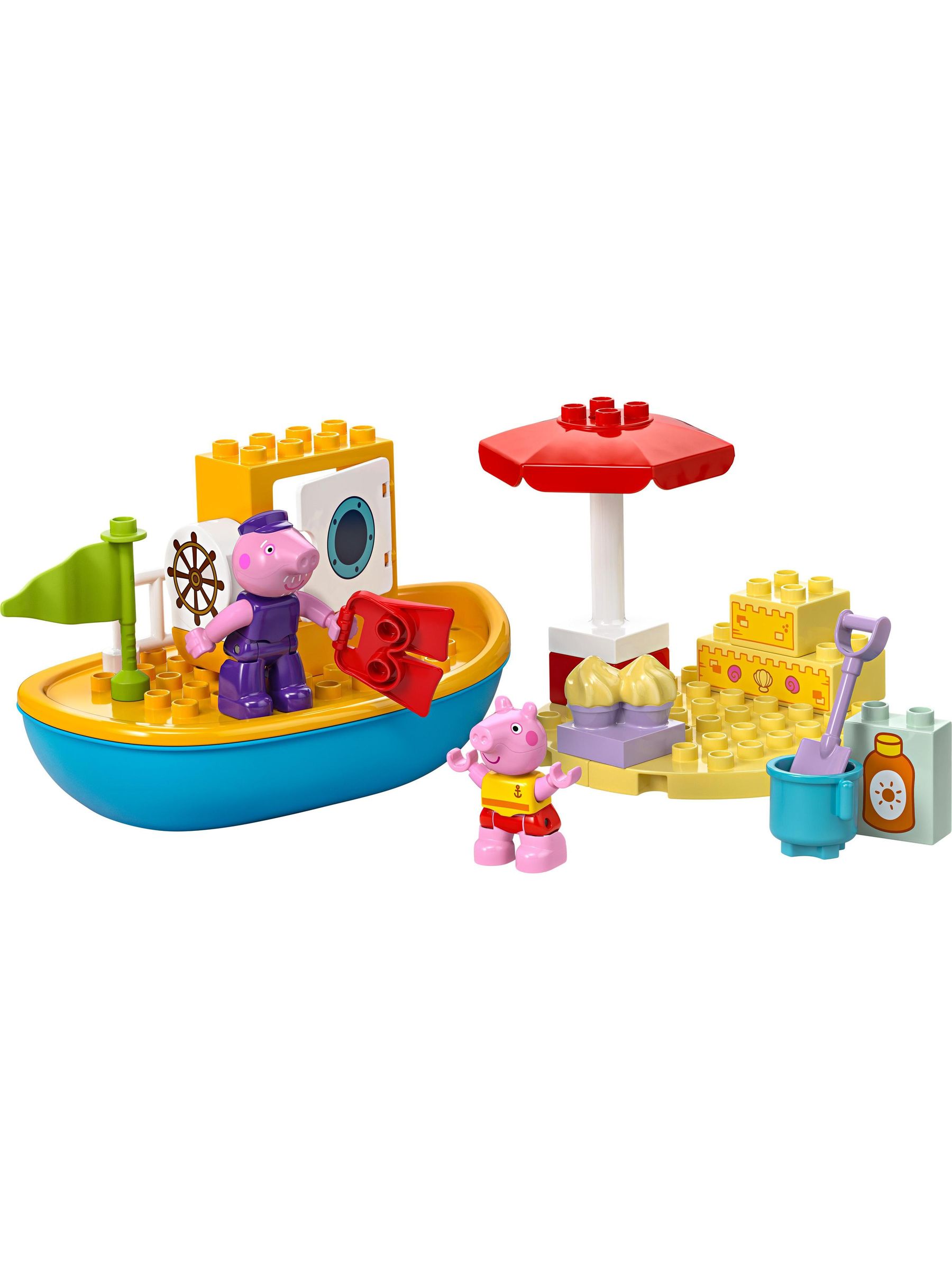 LEGO DUPLO Peppa Pig Boat Trip Playset Toy