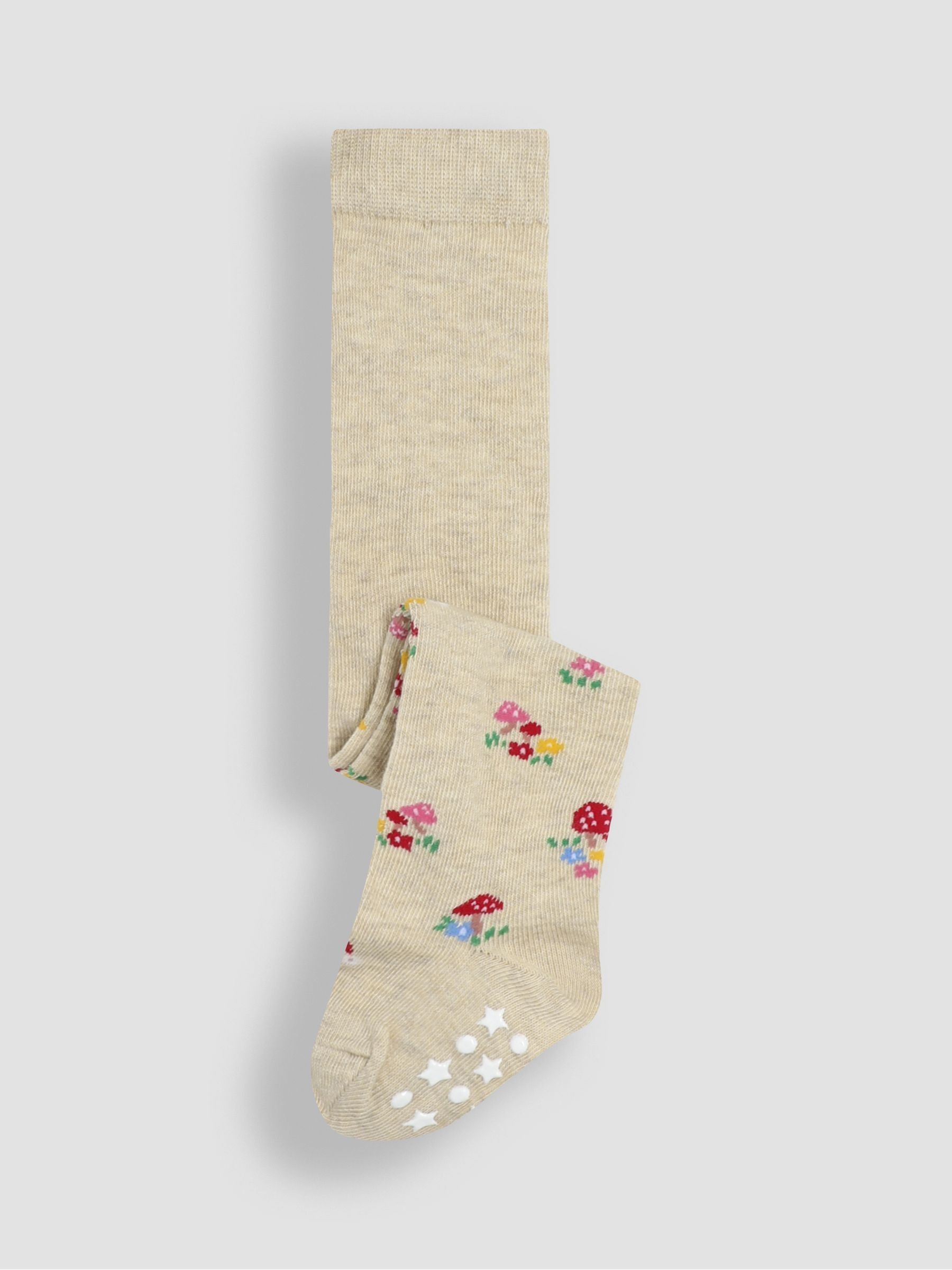 Neutral Cotton Rich Fruit Tights