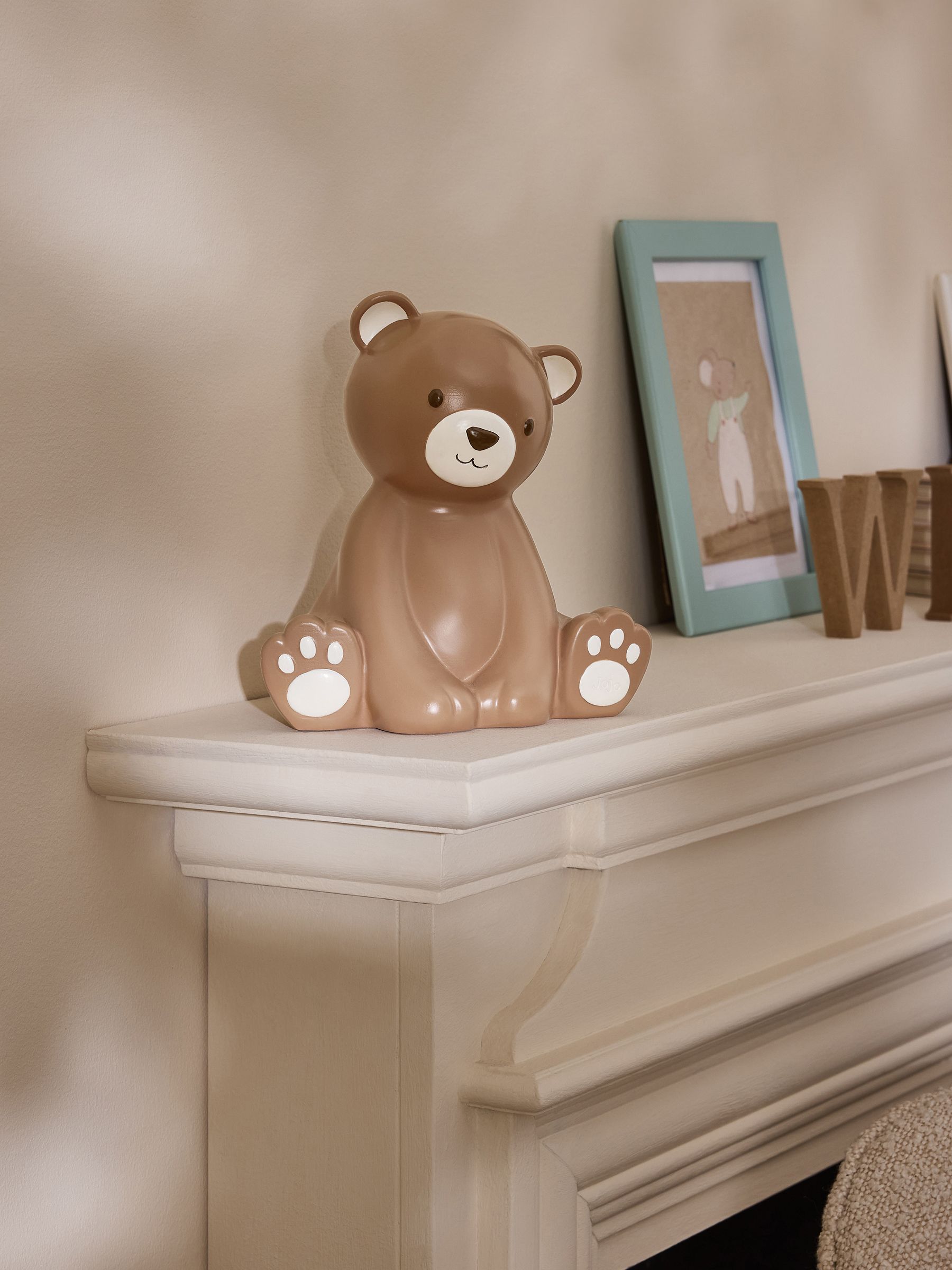 Brown Bear Ornament Money Box