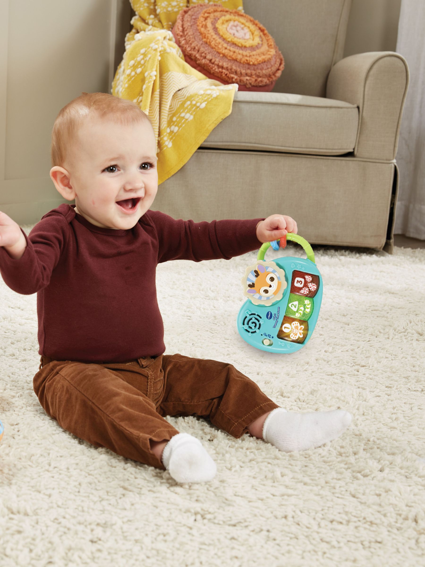 V-Tech Tummy Time Fawn