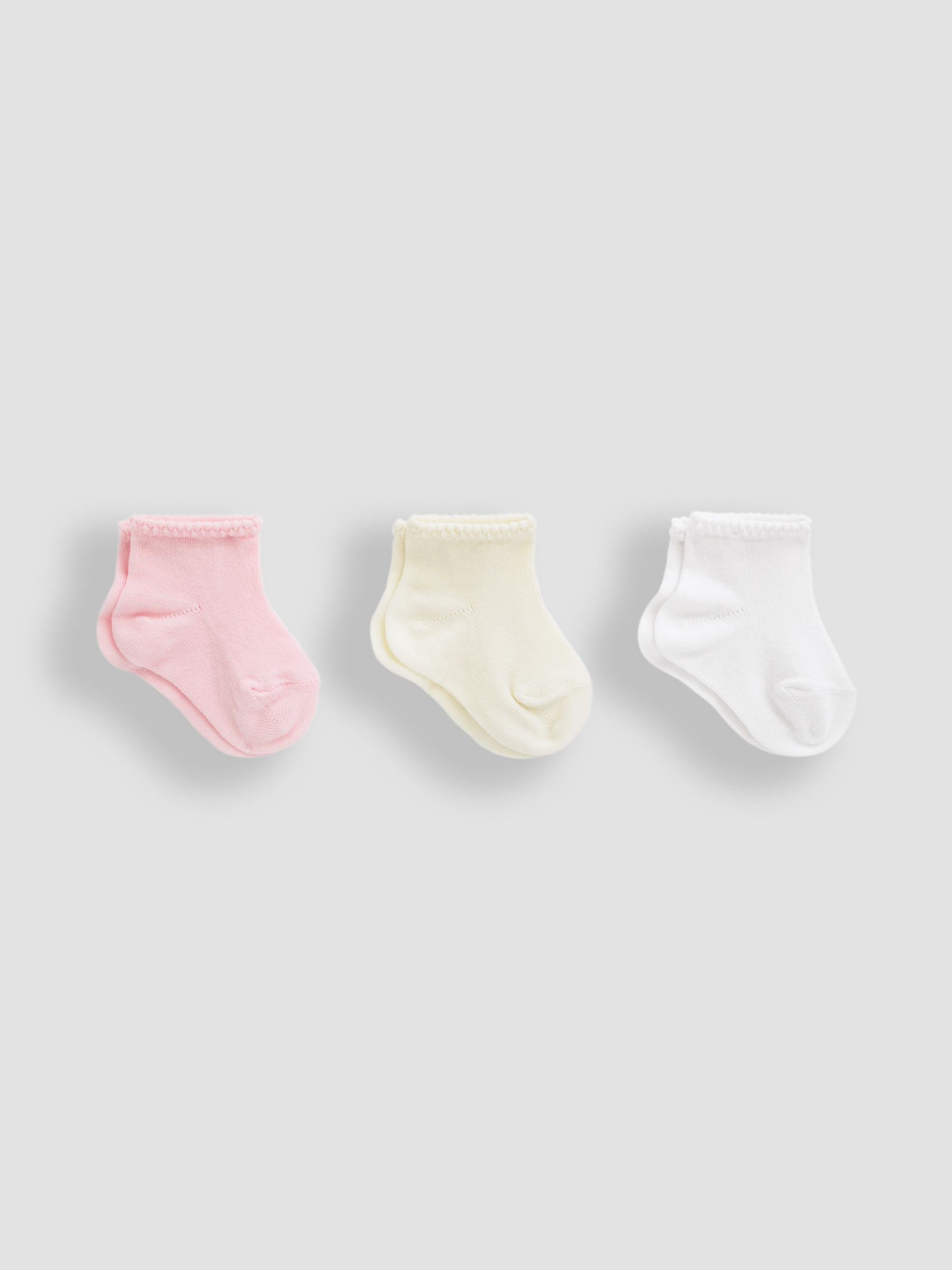 Cream Pastel 3-Pack Princess Socks