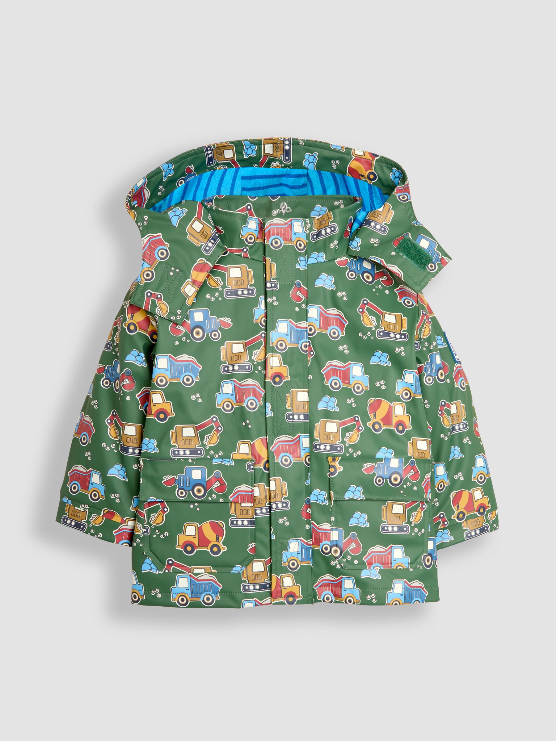 Khaki Blue Digger 3 in 1 Waterproof Jacket