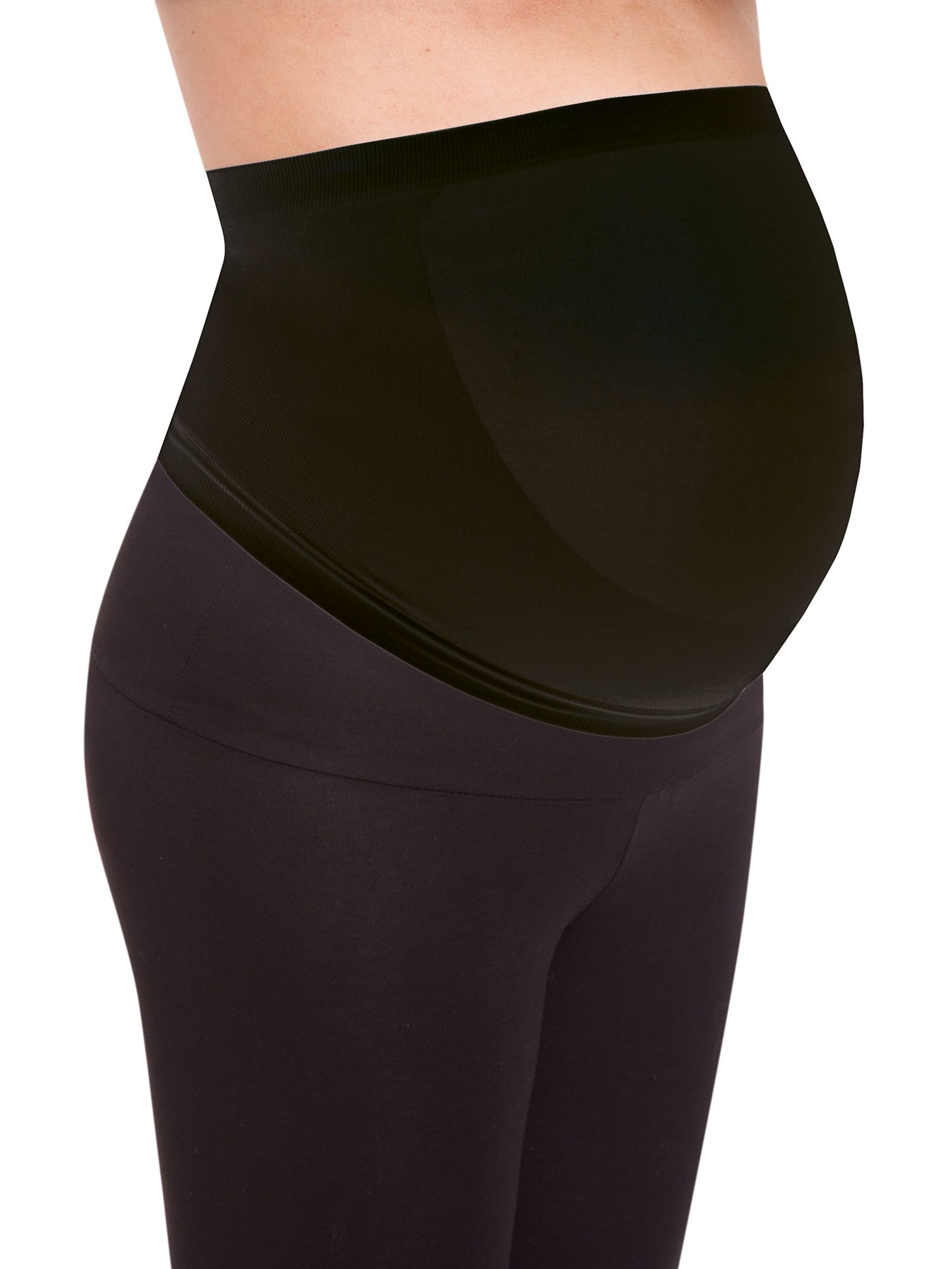White Seamless Bump Support Band