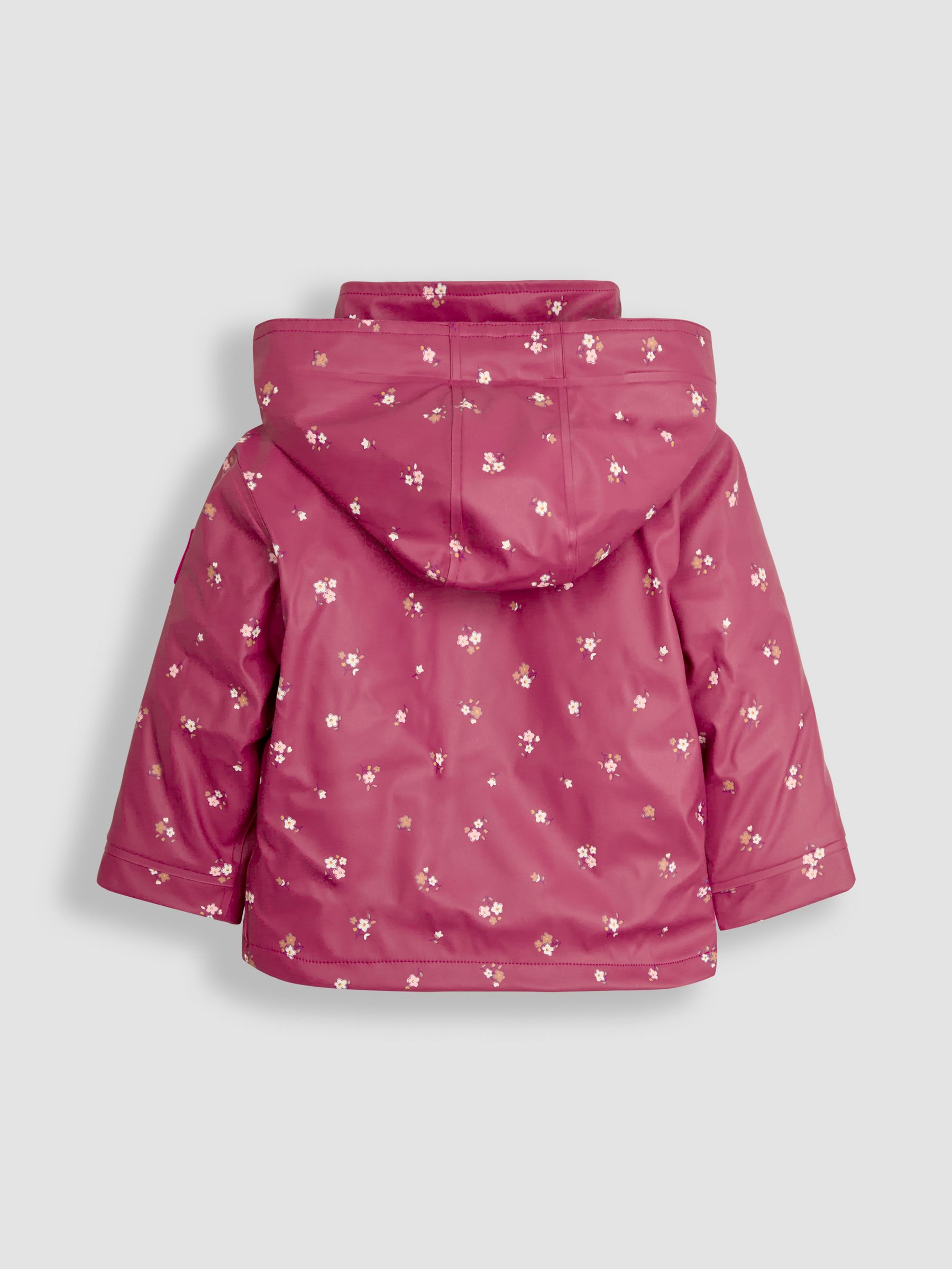 Pink Floral 3-In-1 Waterproof Jacket