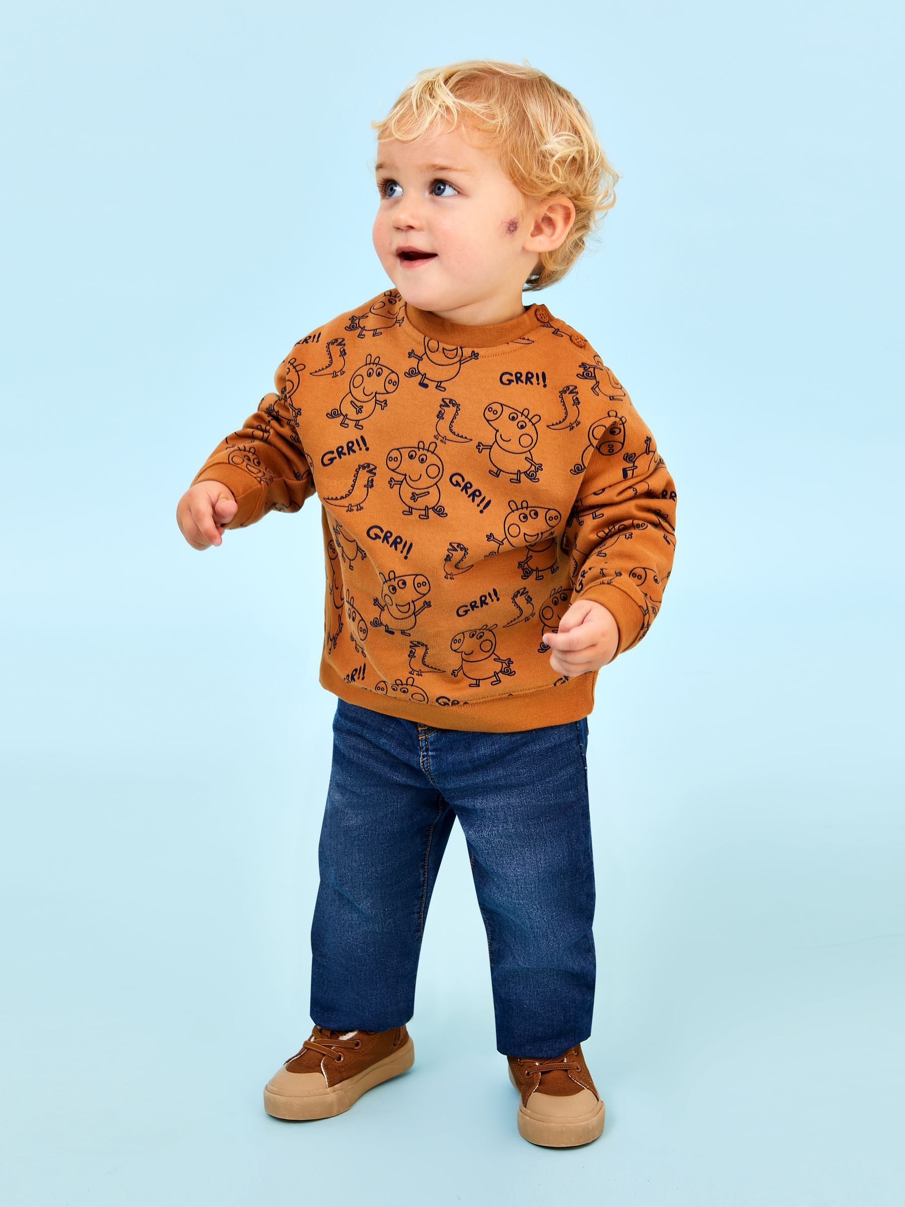 Toffee Peppa Pig Printed Sweatshirt
