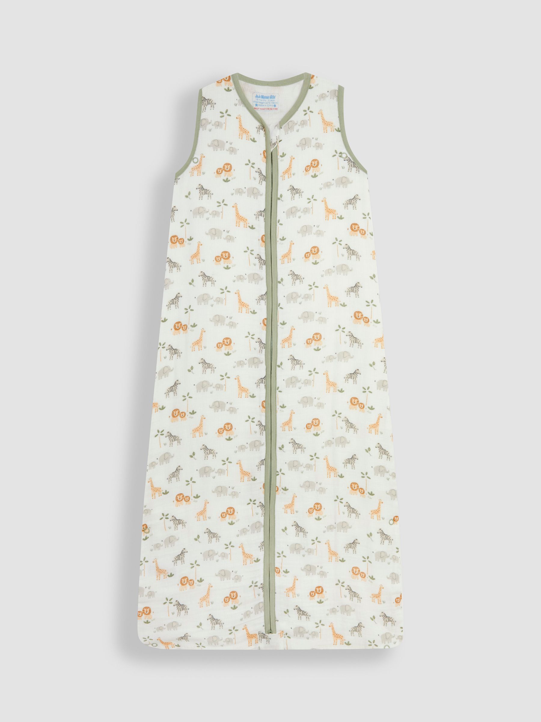 Print 1 Tog Toddler Muslin Sleeping Bag