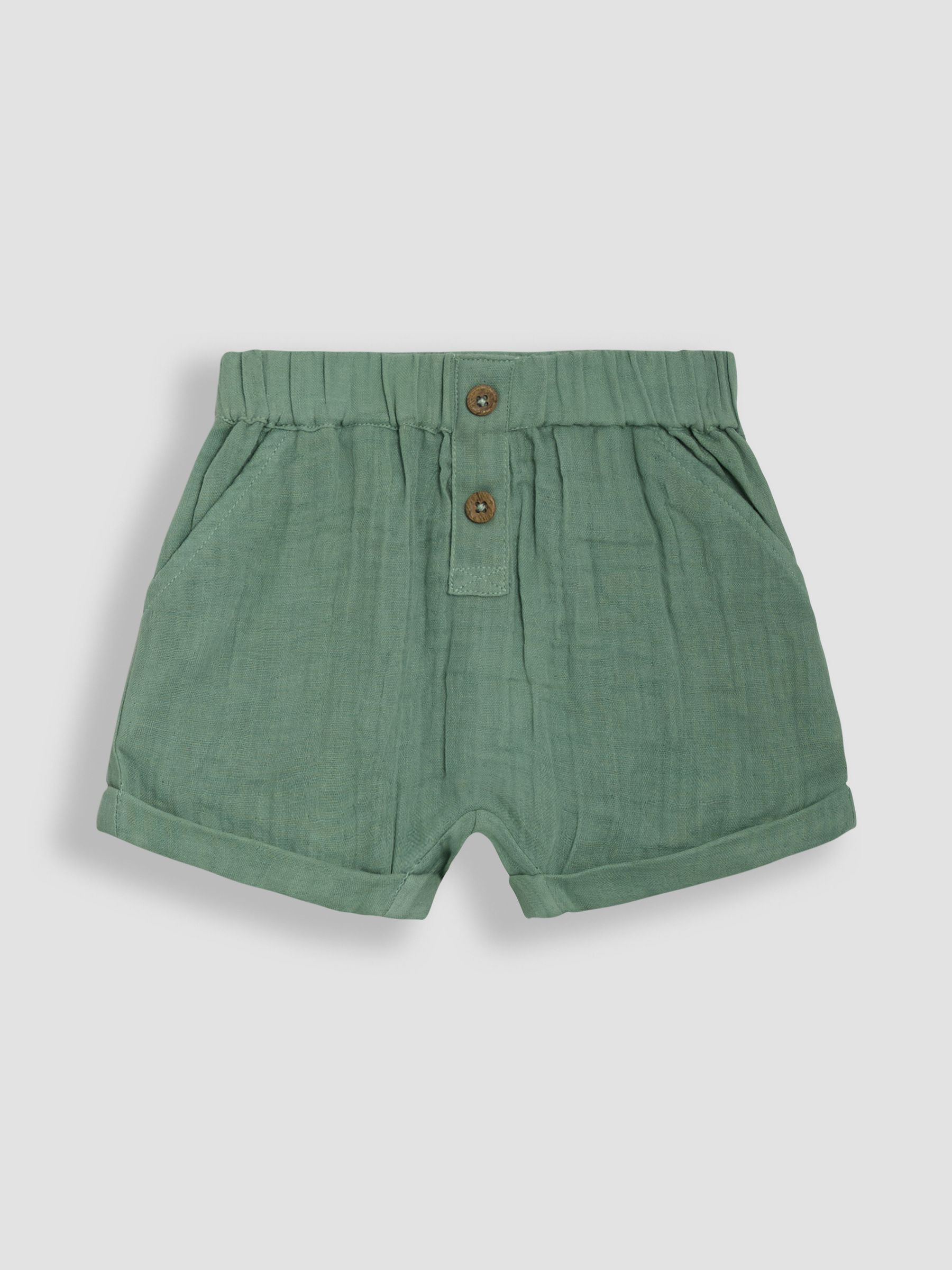 Royal Blue & Navy Blue 2-Pack Cheesecloth Shorts