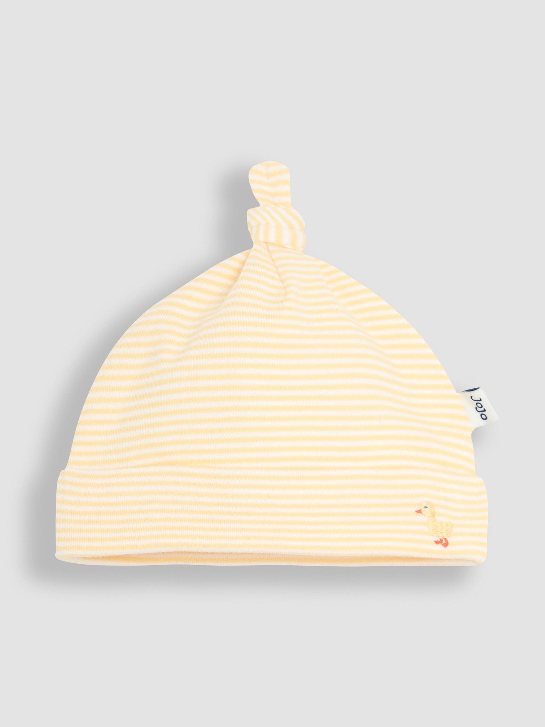 Yellow Baby Embroidered Hat