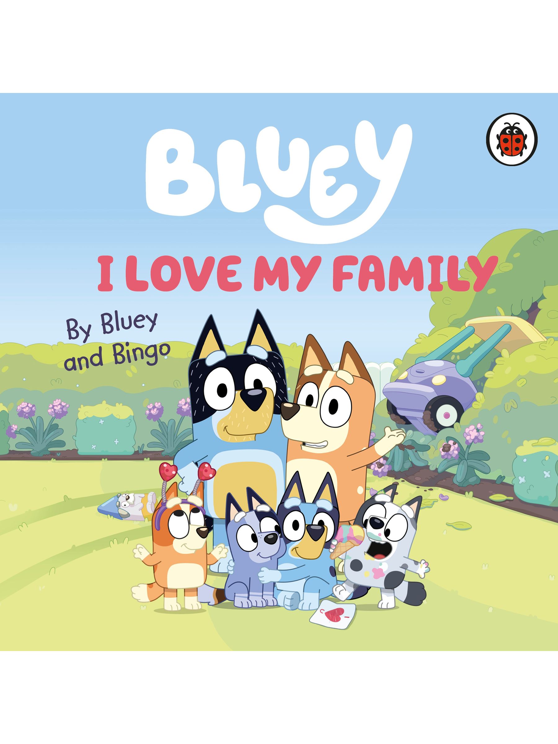 Bluey: I Love My Family Book