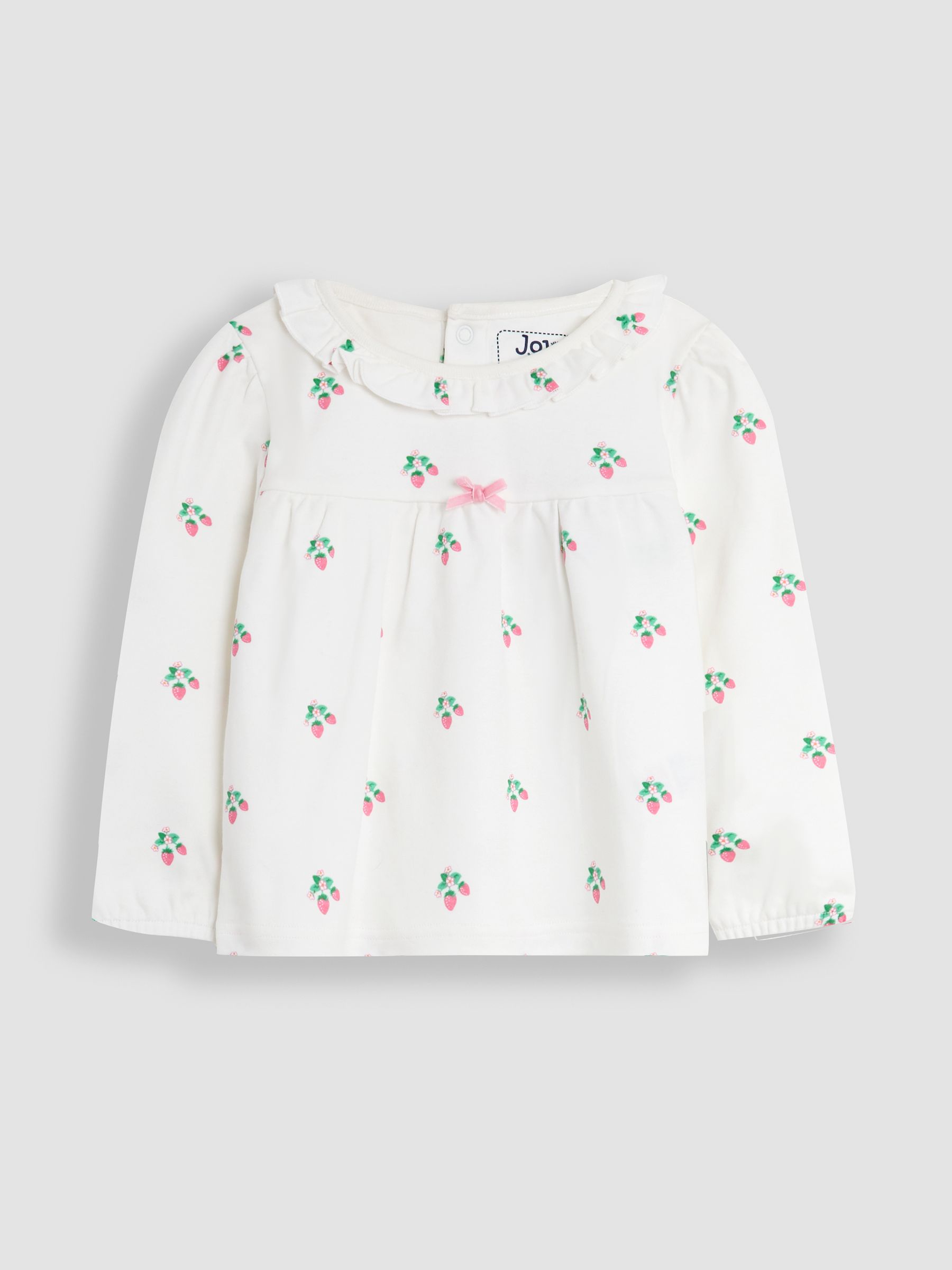 Cream Long Jersey Pyjamas