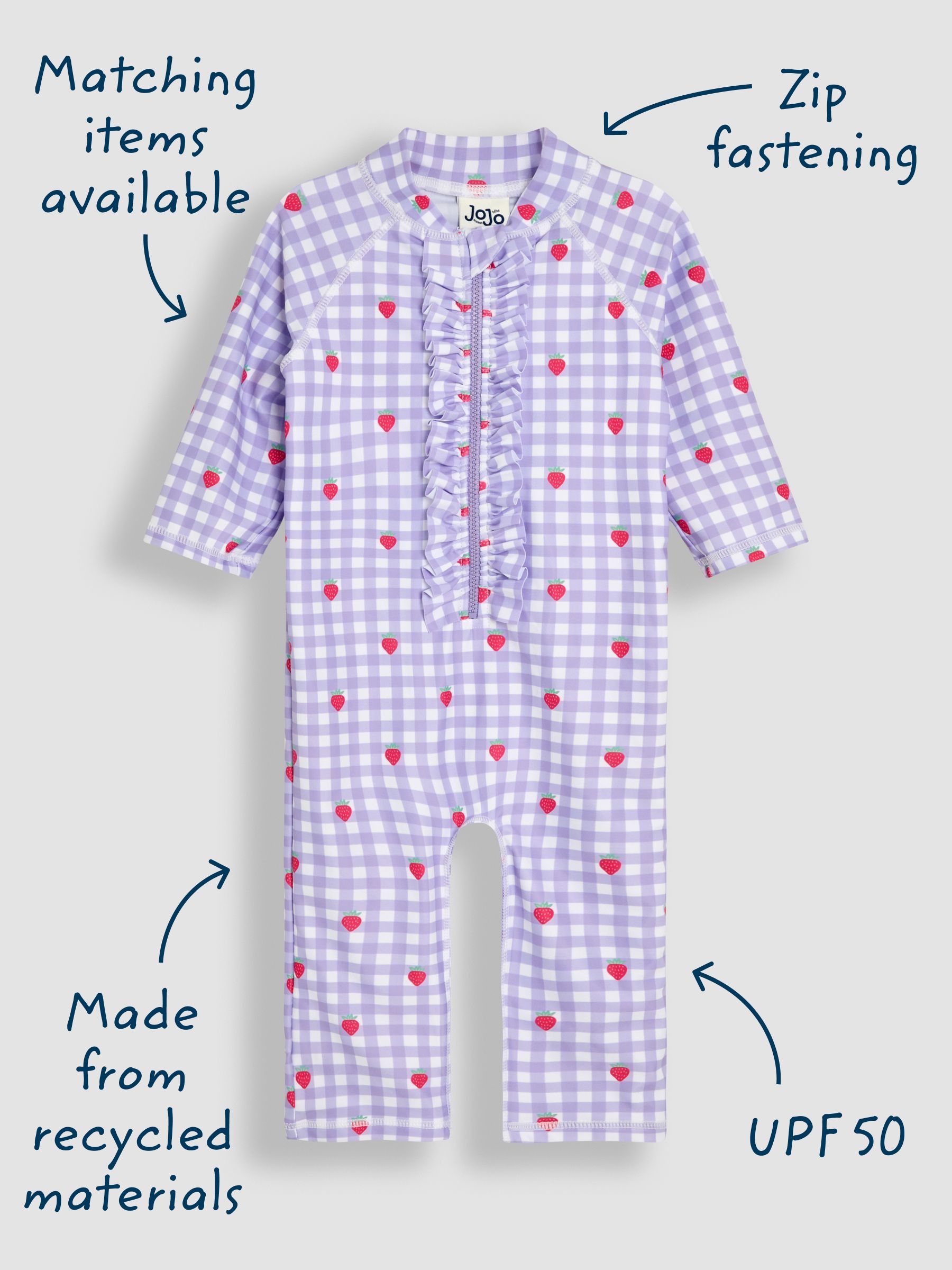 Gingham Sun Protection Suit