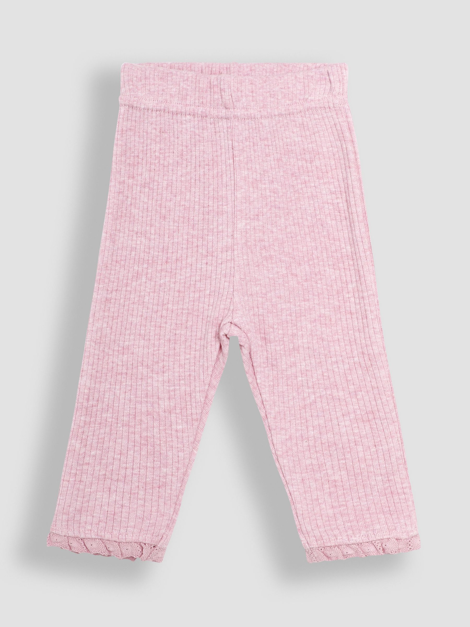 Pink 2-Pack Rib Leggings
