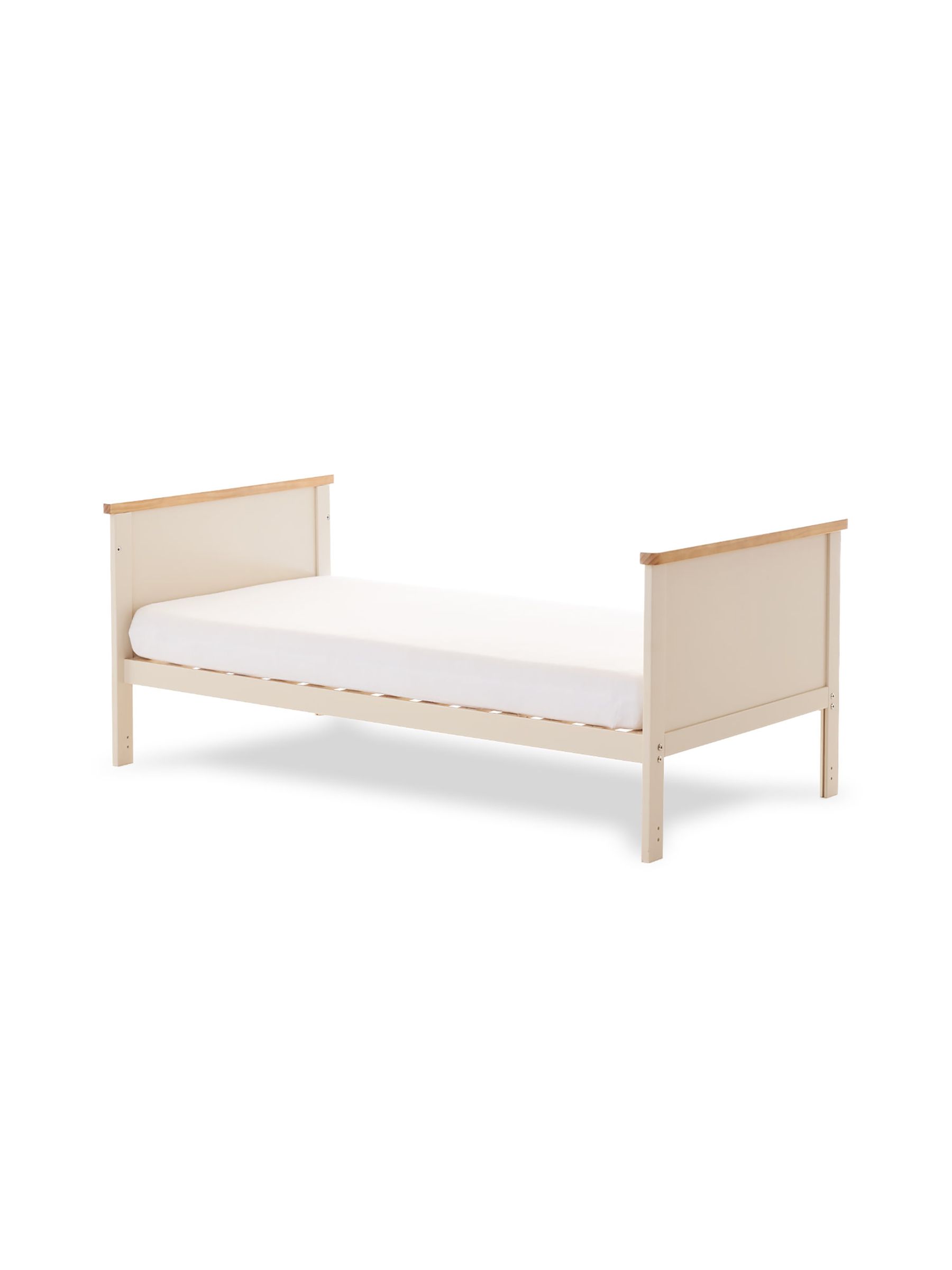 Obaby Evie White Regular Cot Bed