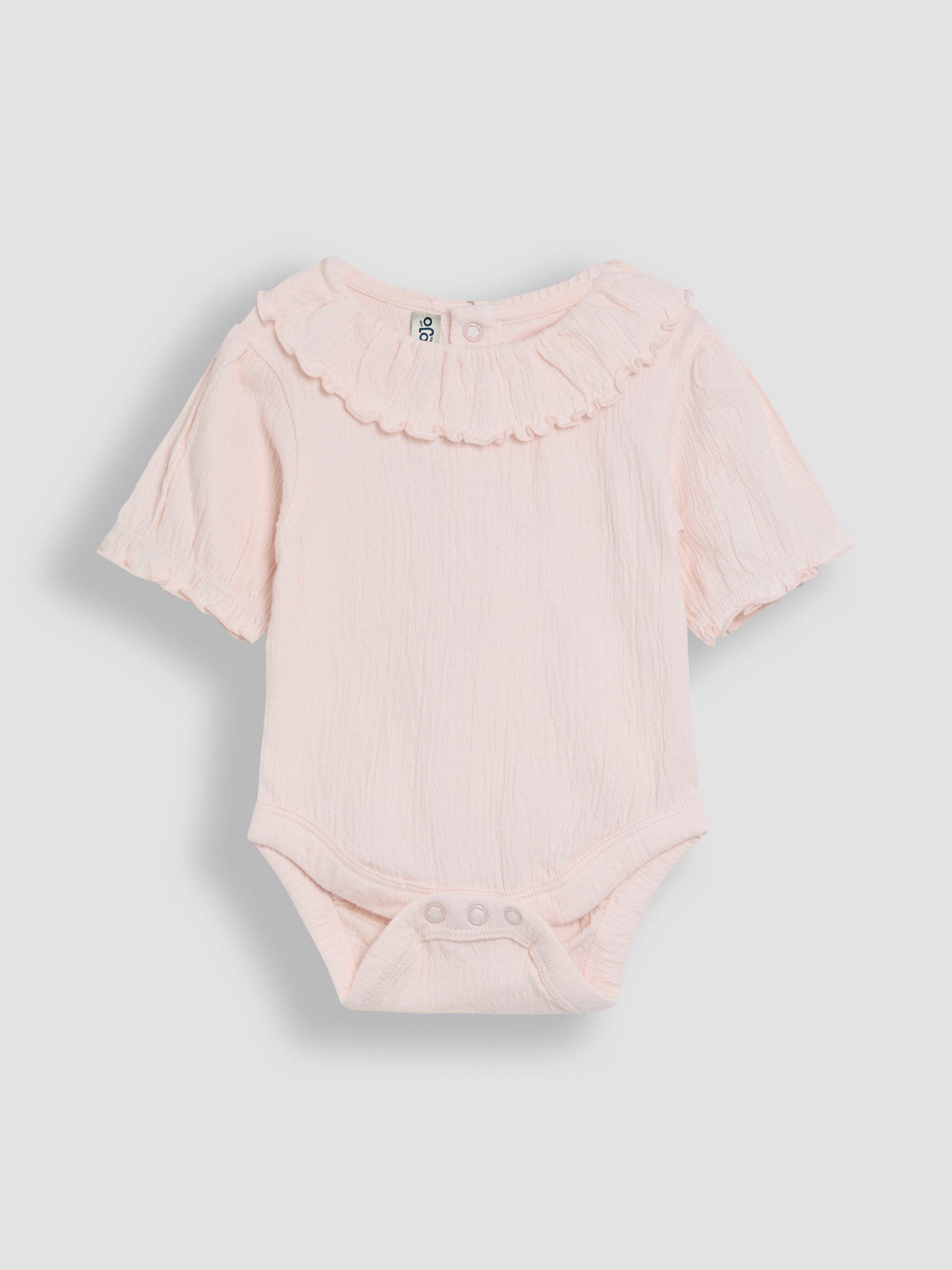 Pink Floral Frill Collar Bodies 2 Pack