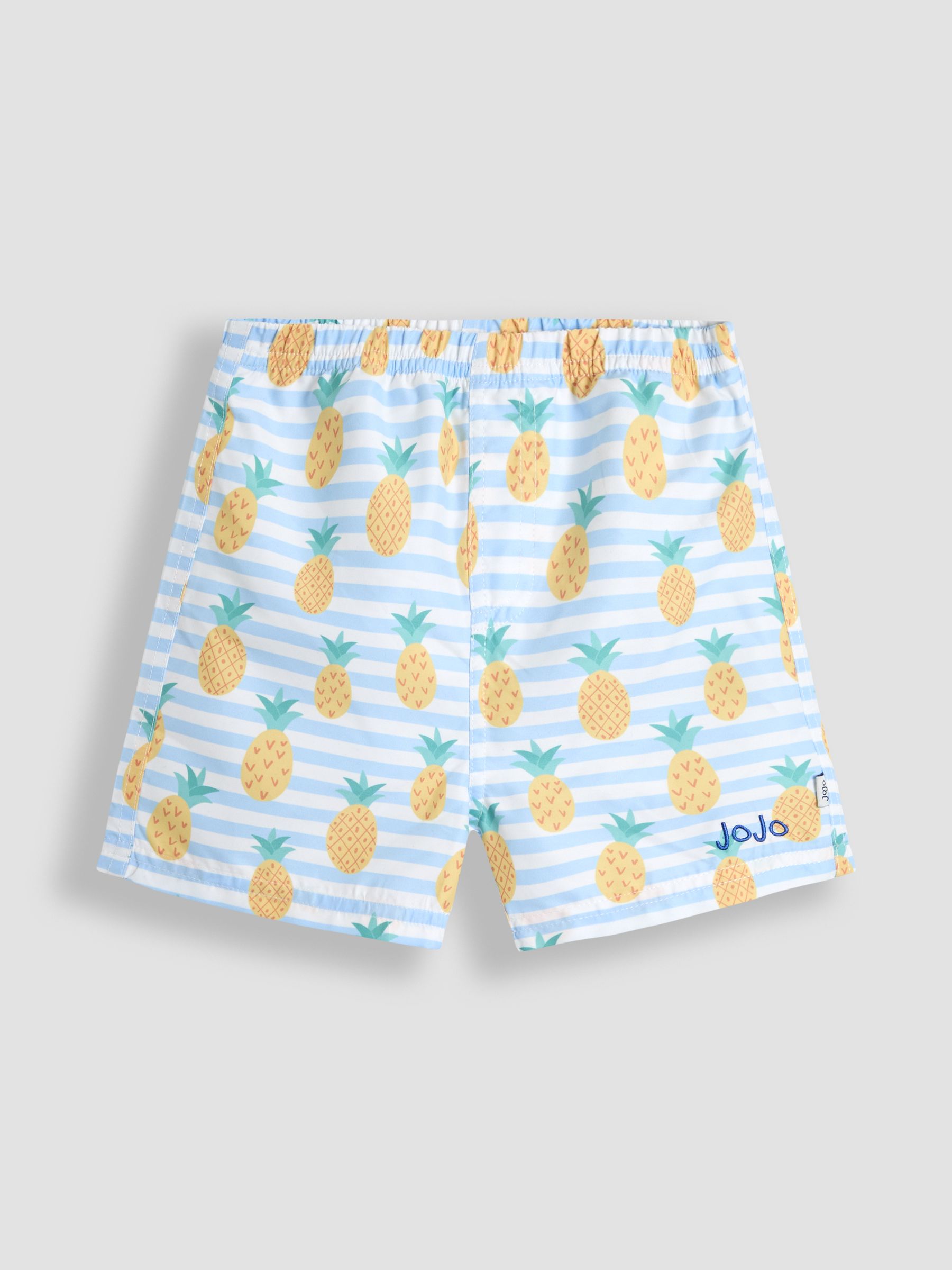 Stripe Print Swim Shorts