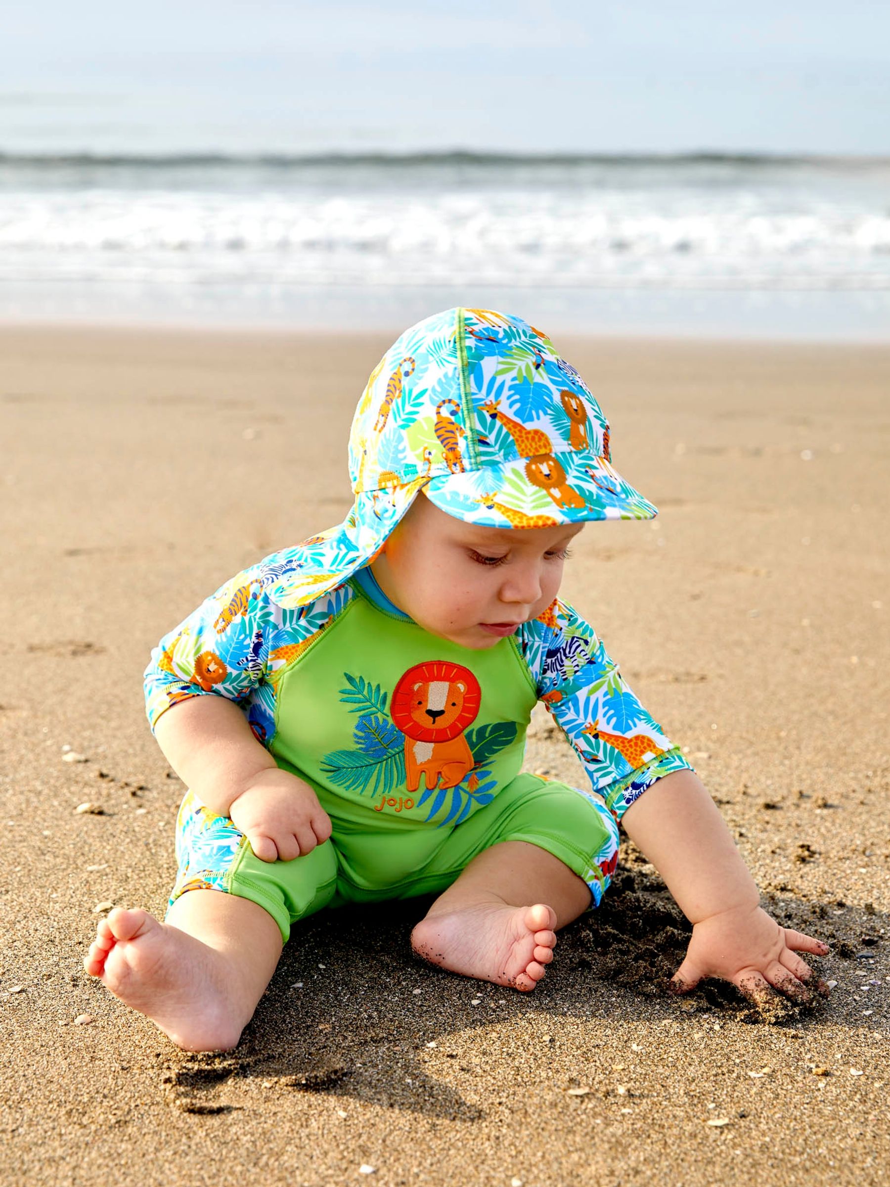 Green Safari UPF 50 Sun Protection Hat