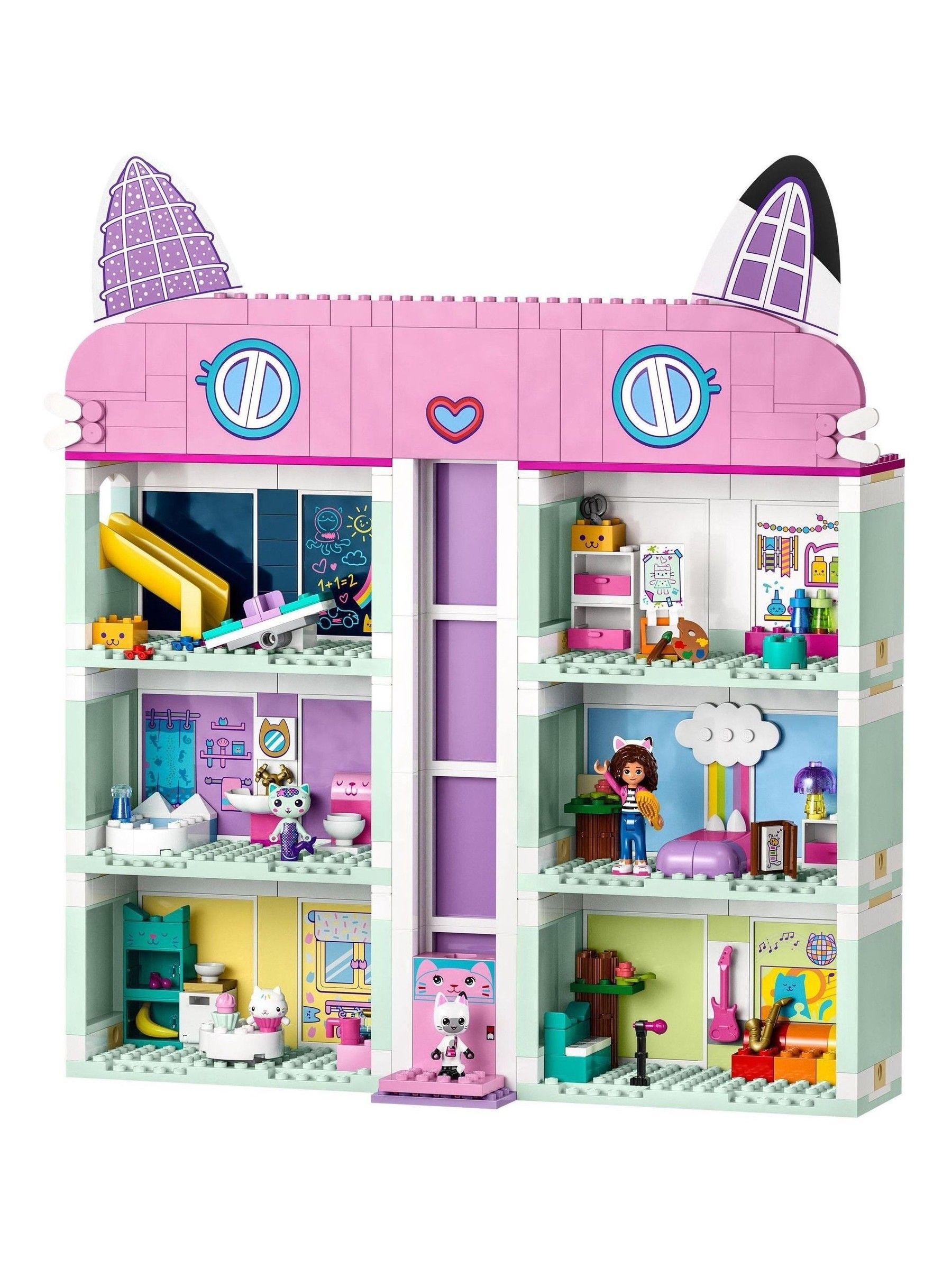 LEGO Gabbys Dollhouse Toy Playset with 4 Figures