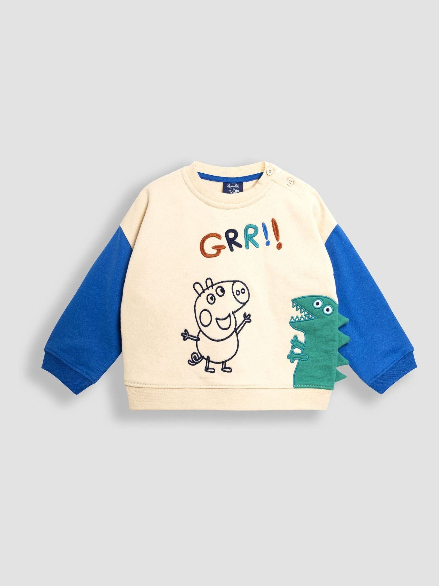Navy Peppa Pig Appliqué Sweatshirt & Joggers Set