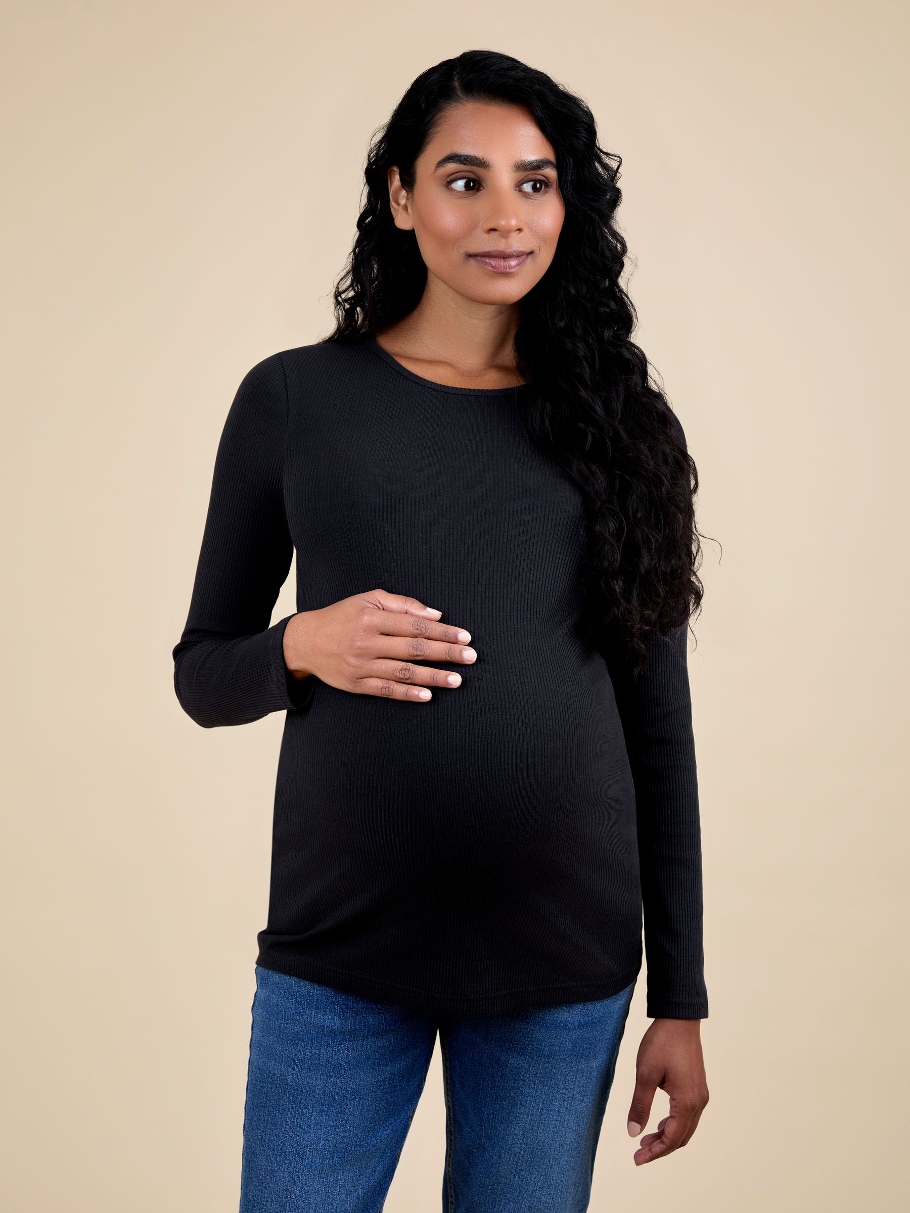 Black Ribbed Tops 2 Pack