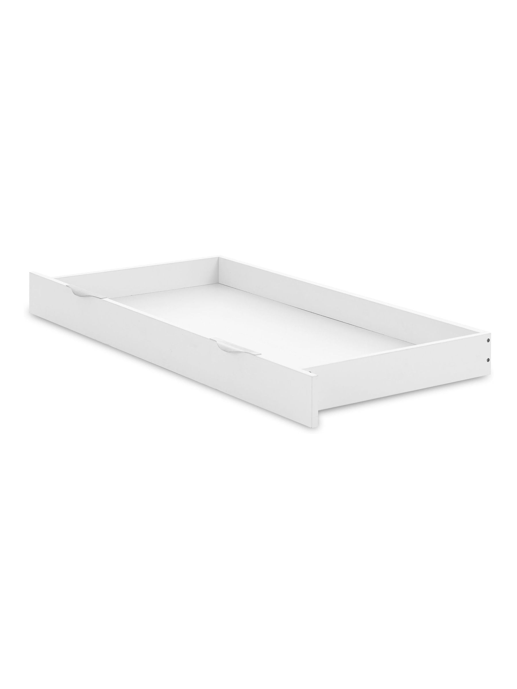 Obaby White Nika 140 x 70cm Under Drawer