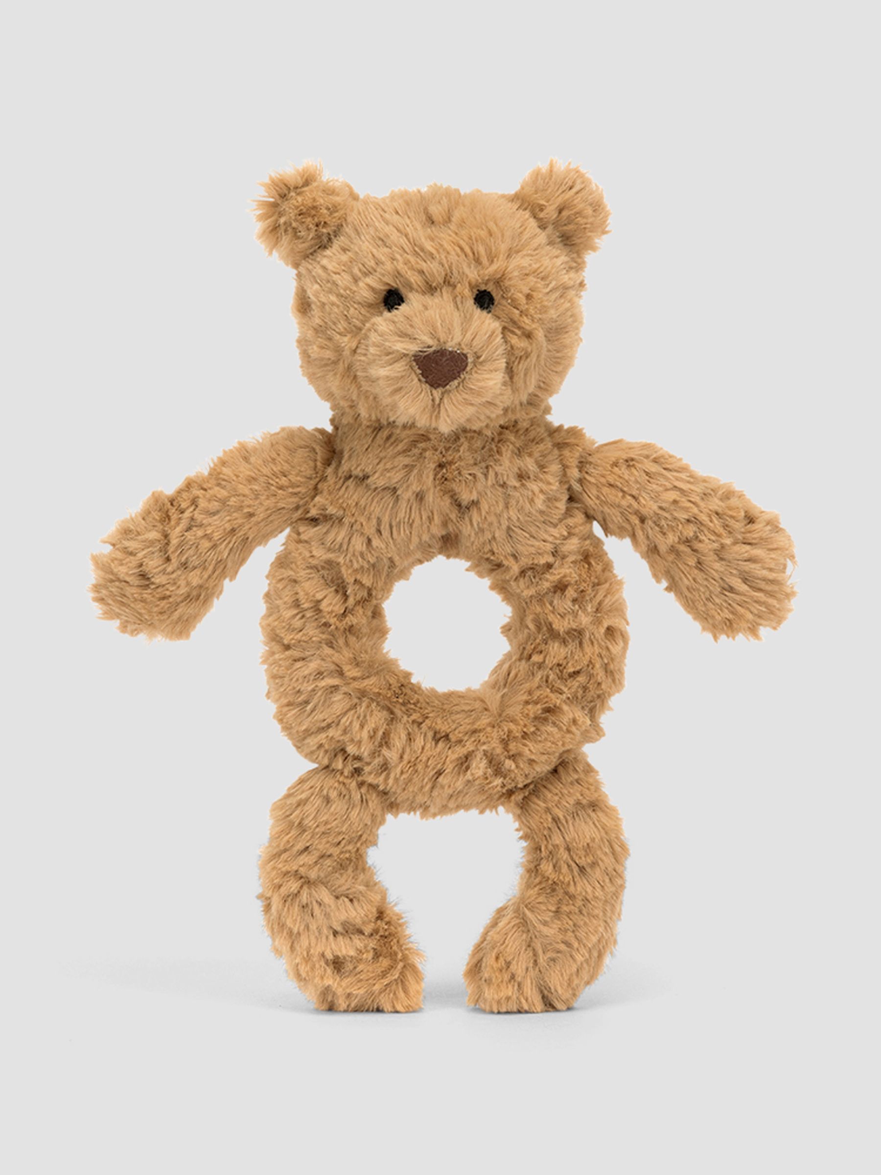 Jellycat Bartholomew Bear Ring Rattle