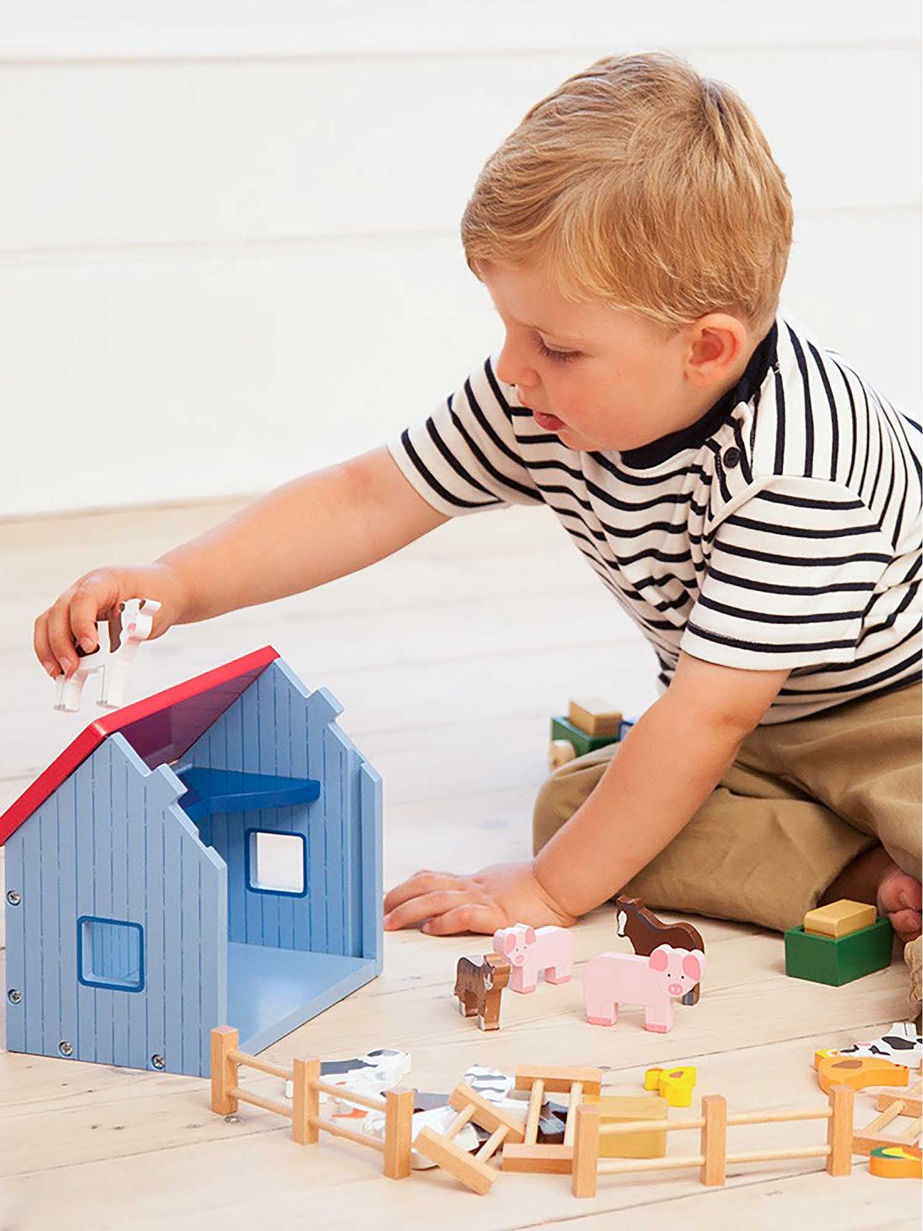 Wooden Farm Set