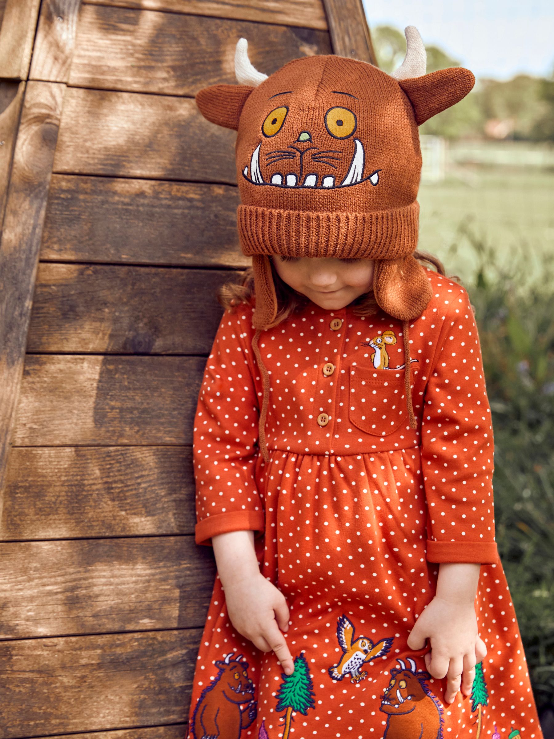 Brown Kids' The Gruffalo Hat