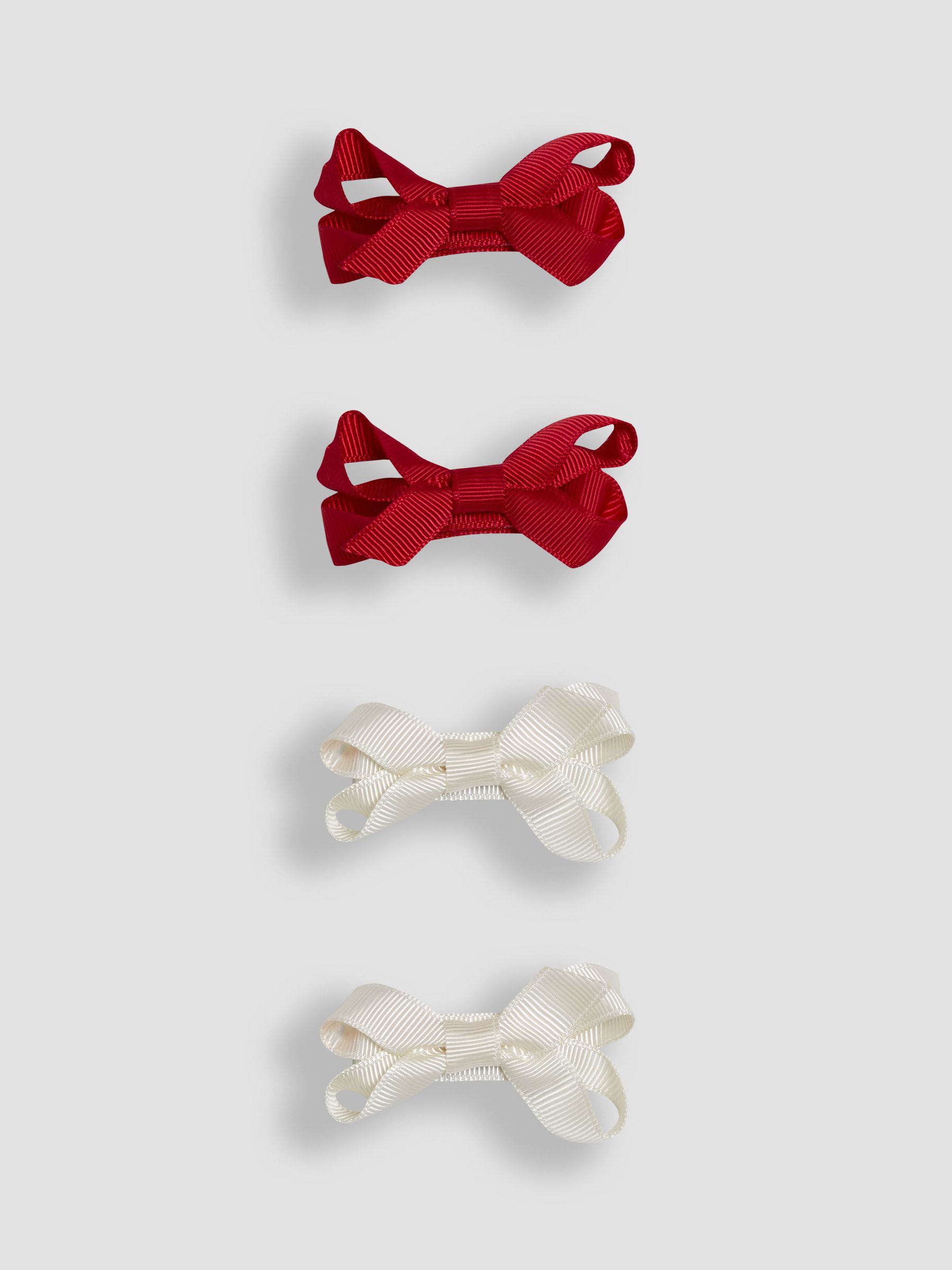 Multi Velvet Bows 4 Pack
