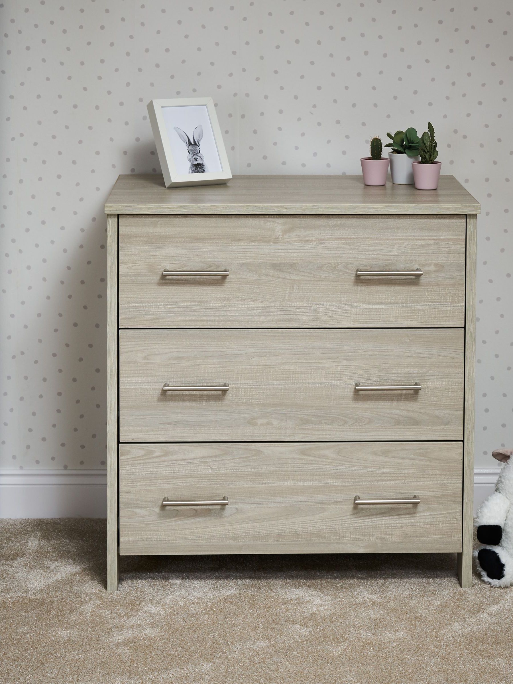 Obaby Grey Wash Nika Changing Unit
