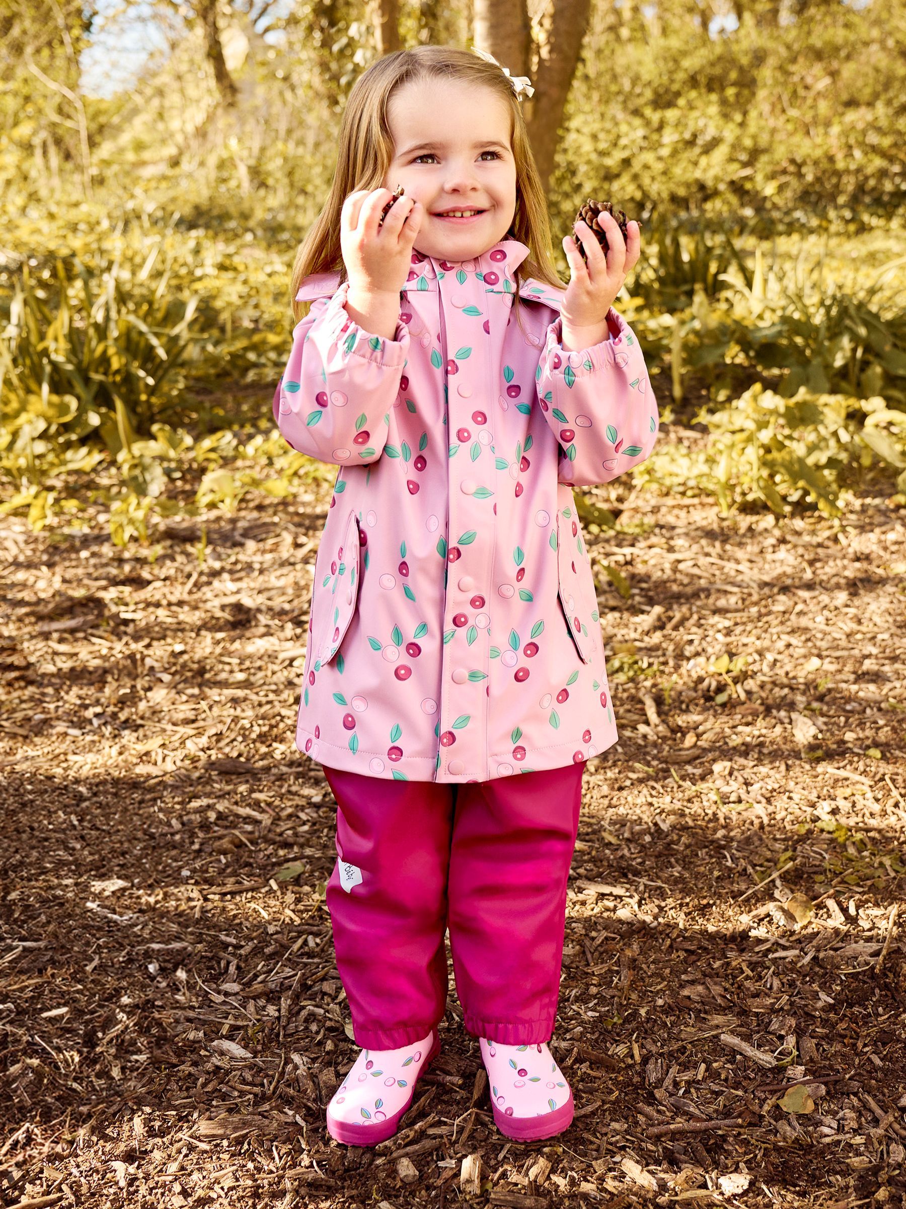 Pink Berry 2 Piece Waterproof Trouser And Jacket Set