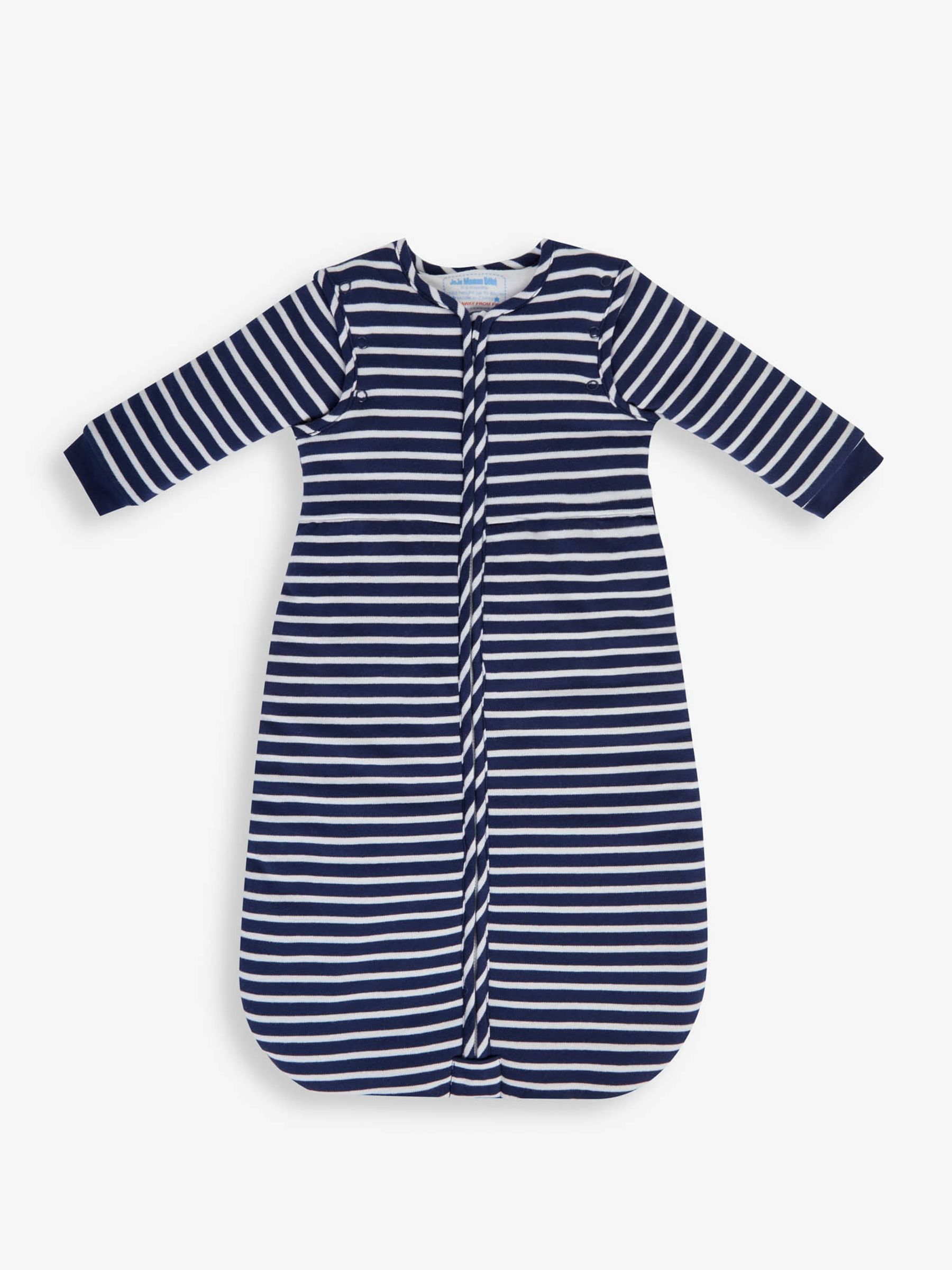 Navy Stripe 3.5 Tog Baby Sleeping Bag